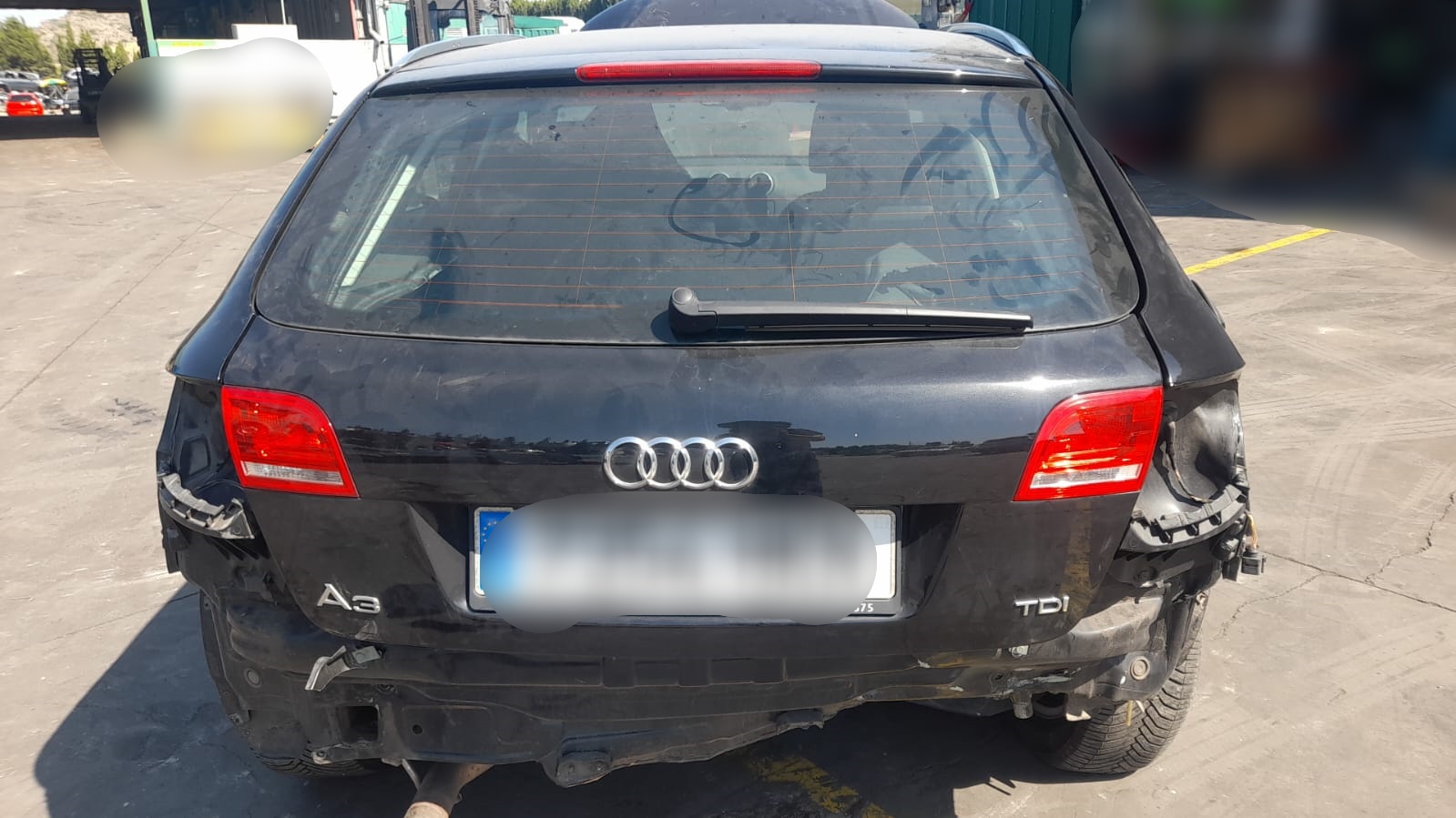 AUDI A3 8P (2003-2013) Højre bagdør 8P4833052A 25755512