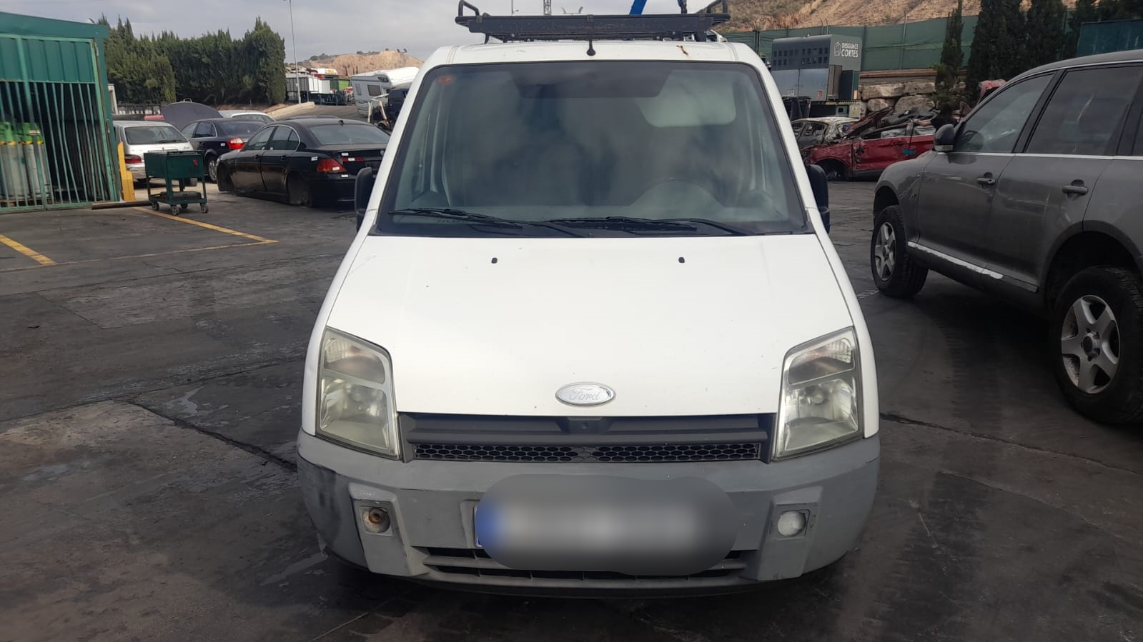 FORD Transit Connect 1 generation (2002-2024) Ліва передня крило 5131152 26878521