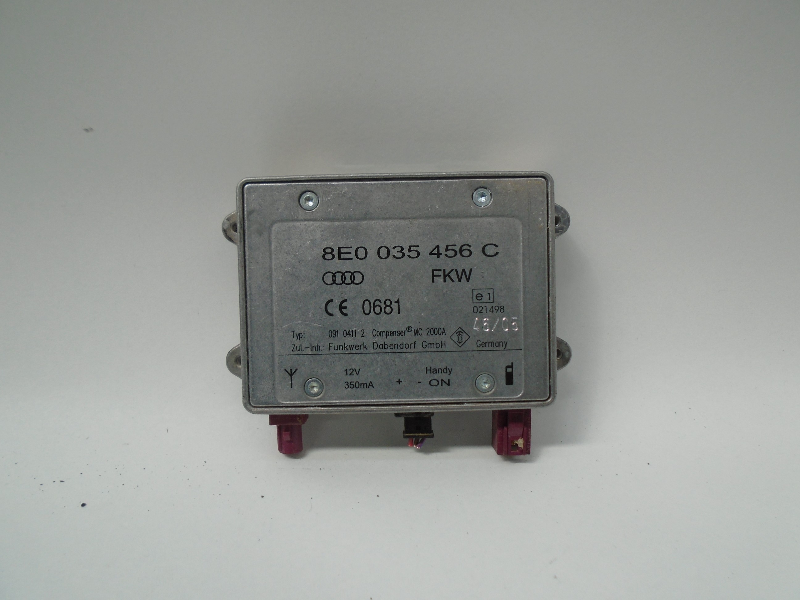 AUDI Q7 4L (2005-2015) Kiti valdymo blokai 8E0035456D 18513522