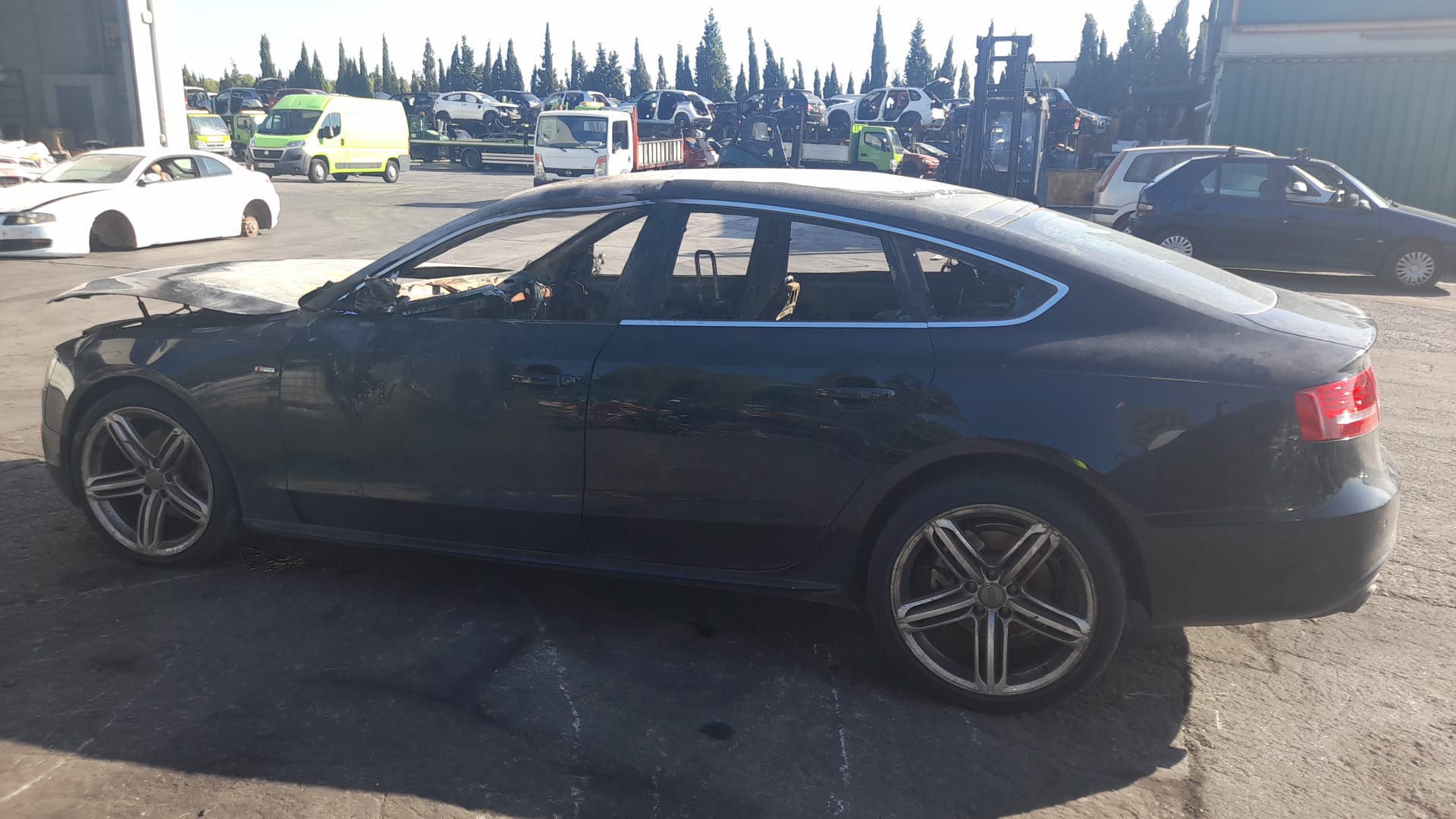 AUDI A5 Sportback 8T (2009-2011) Jobb hátsó lámpa  8T0945094A 25160343