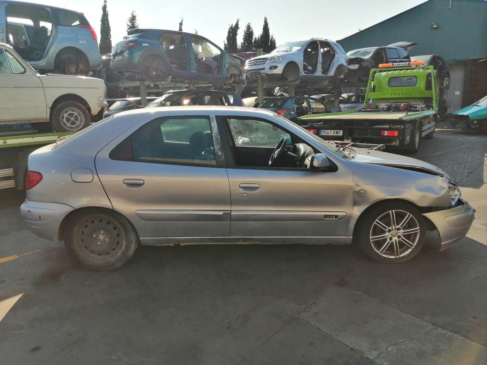 CITROËN Xsara 1 generation (1997-2004) Фонарь задний левый 6350P0 18516490