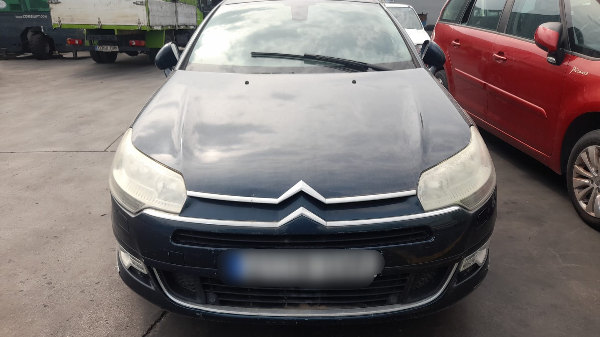 CITROËN C5 2 generation (2008-2017) Ступица передняя левая 364697 21646743