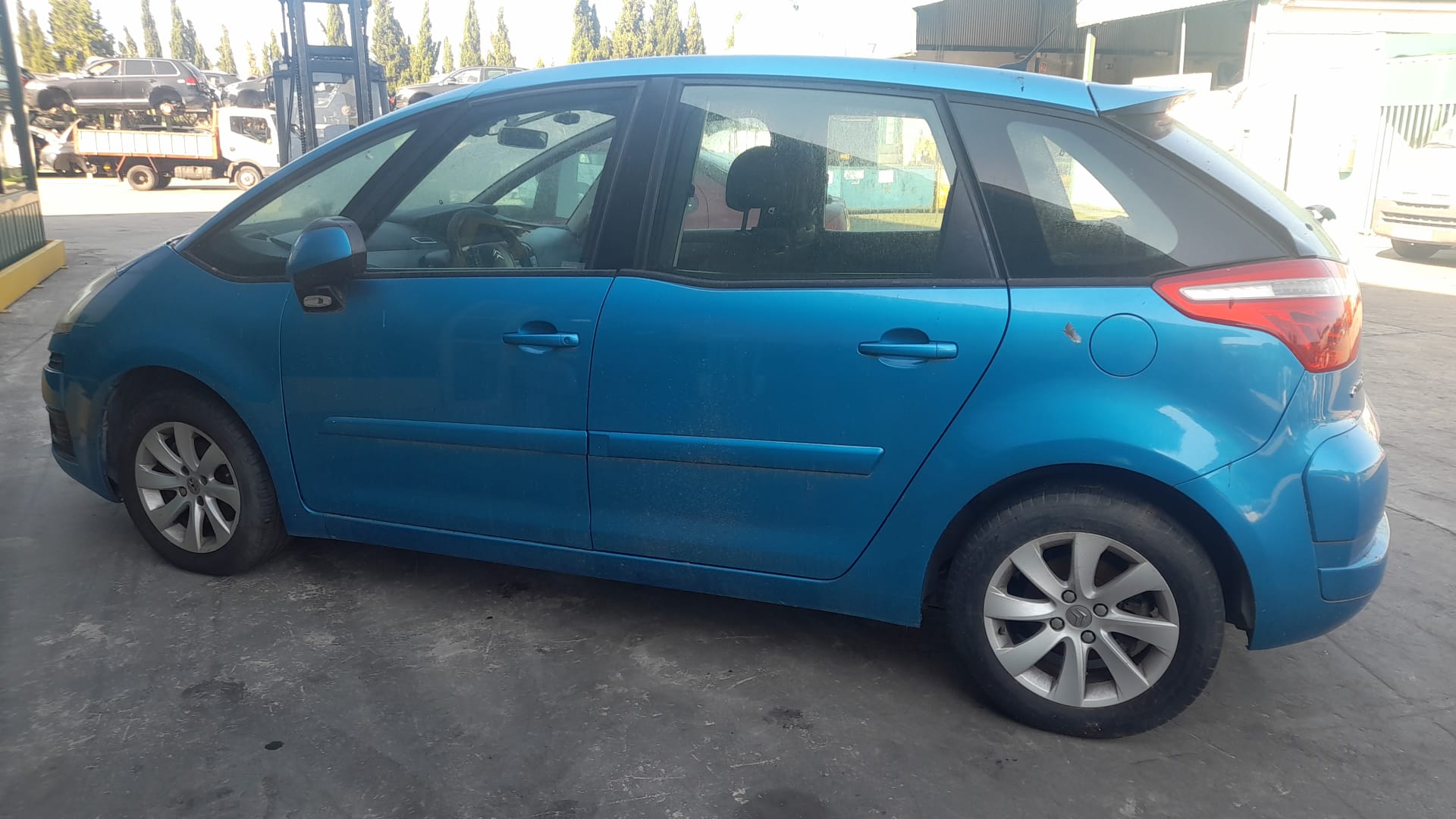 CITROËN C4 Picasso 1 generation (2006-2013) Priekinių dešinių durų veidrodis 8153G9 25690454