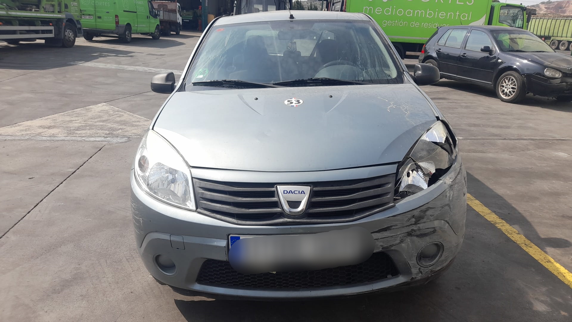 DACIA Logan 1 generation (2004-2012) Генератор 8200667605 25177491