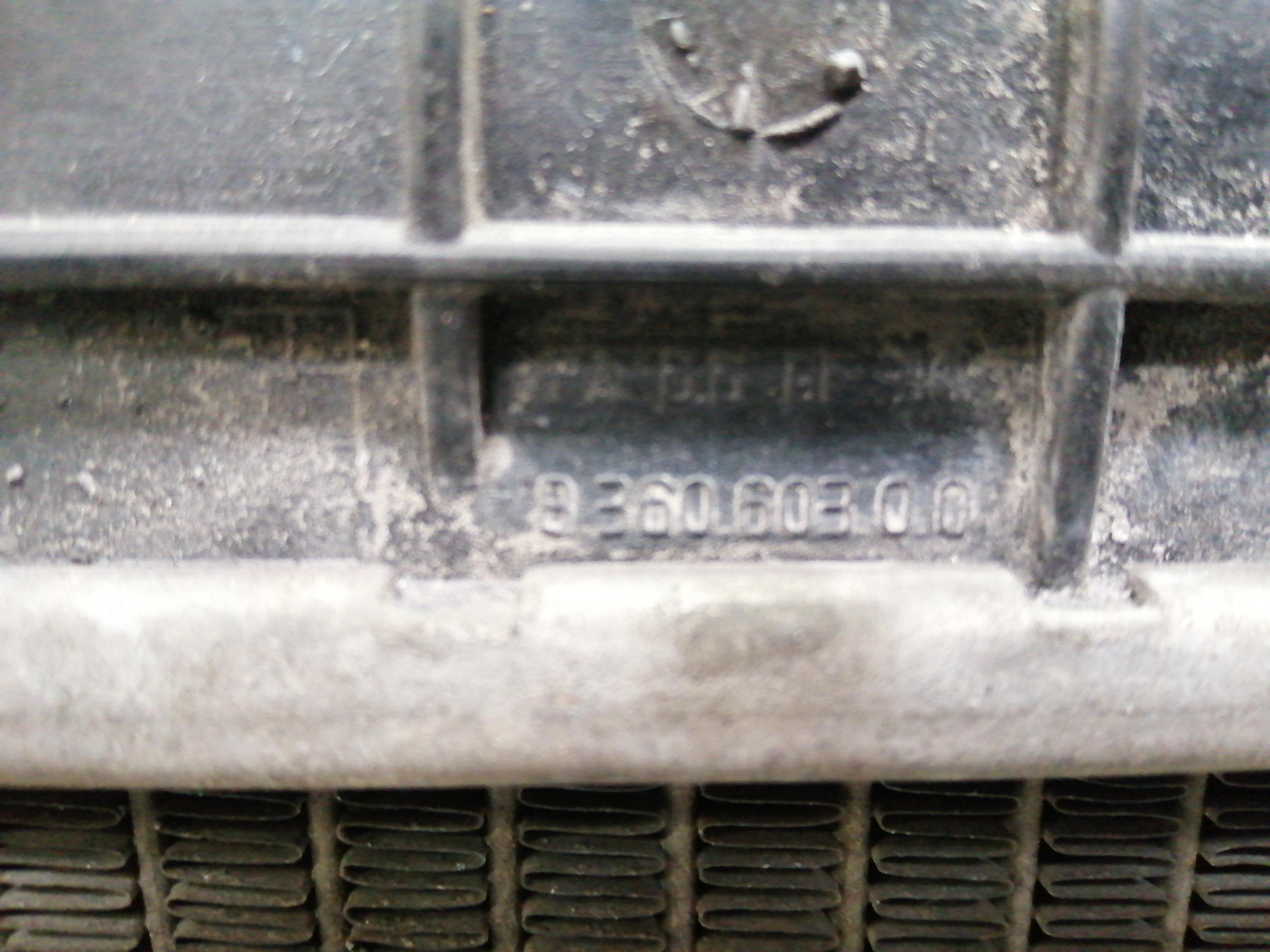 ALFA ROMEO 147 2 generation (2004-2010) Охлаждающий радиатор 50518254 24019874