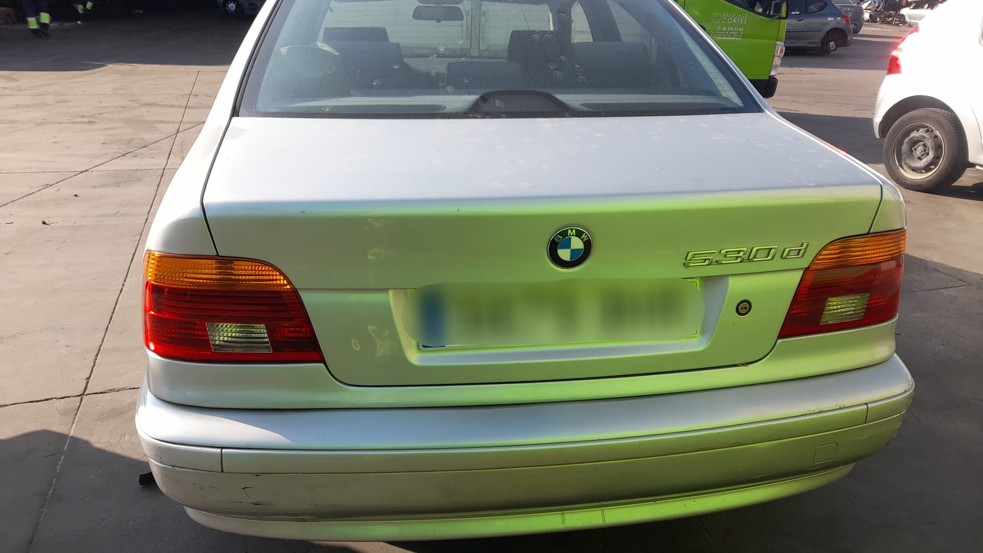 BMW 5 Series E39 (1995-2004) Rear left door window lifter 51358252429 22365065