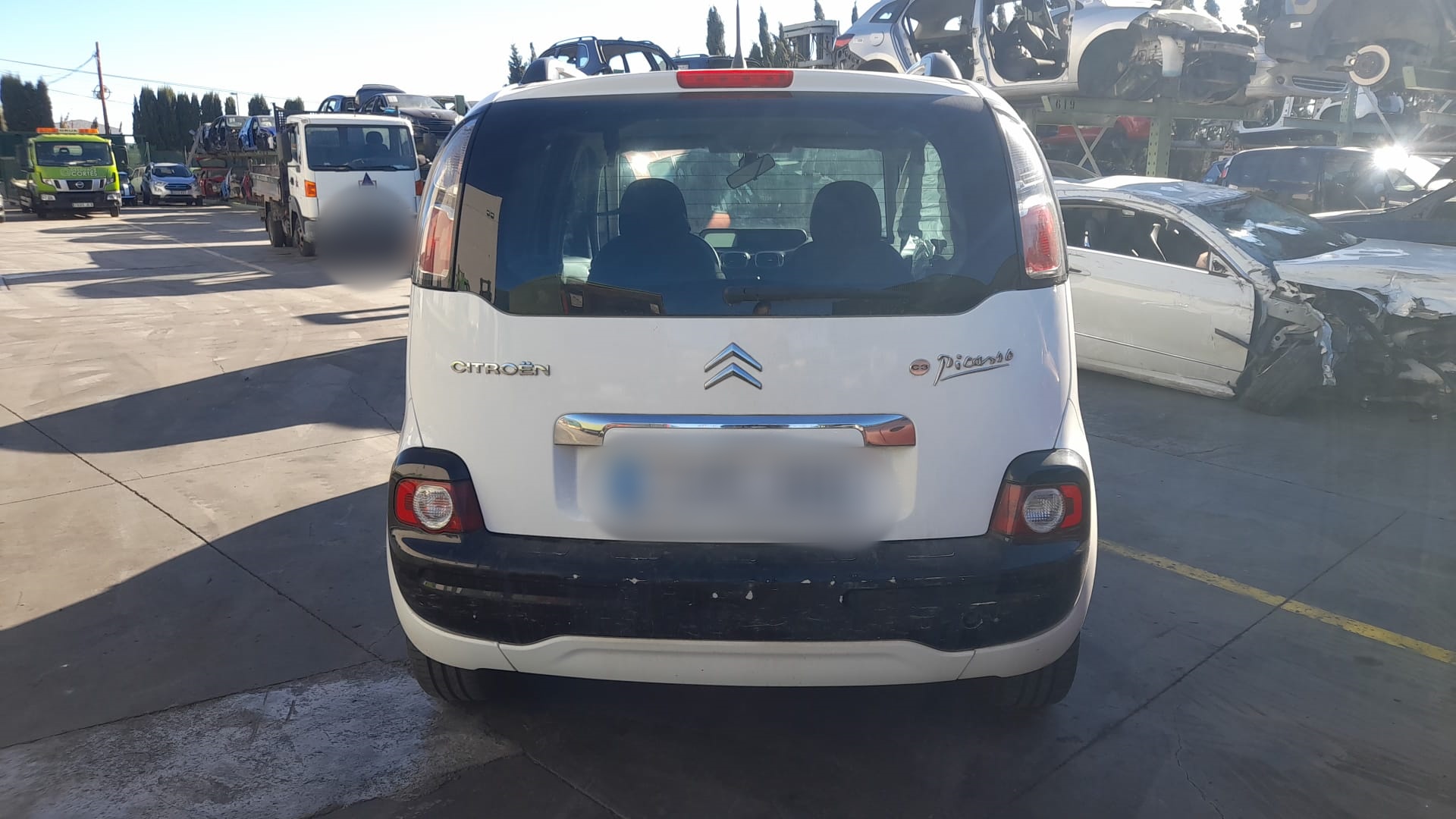 CITROËN C3 Picasso 1 generation (2008-2016) Стеклоподъемник передней правой двери 9222FZ 25705507