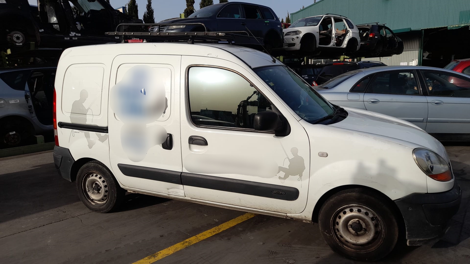 RENAULT Kangoo 1 generation (1998-2009) Преден десен фар 8200150617, 8200150617 18614996