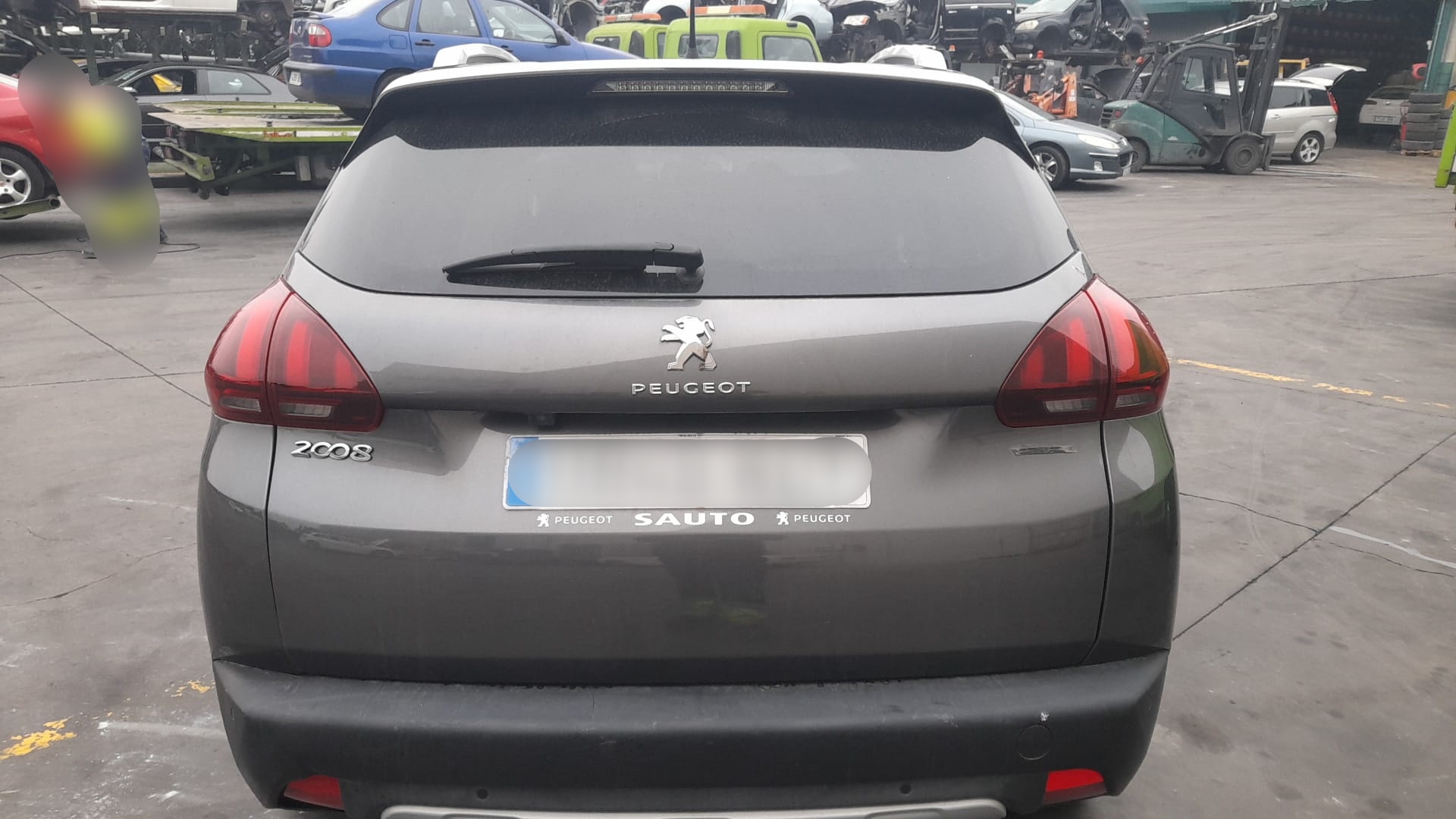 PEUGEOT 2008 1 generation (2013-2020) Замок двери передний правый 9812500780 25125534