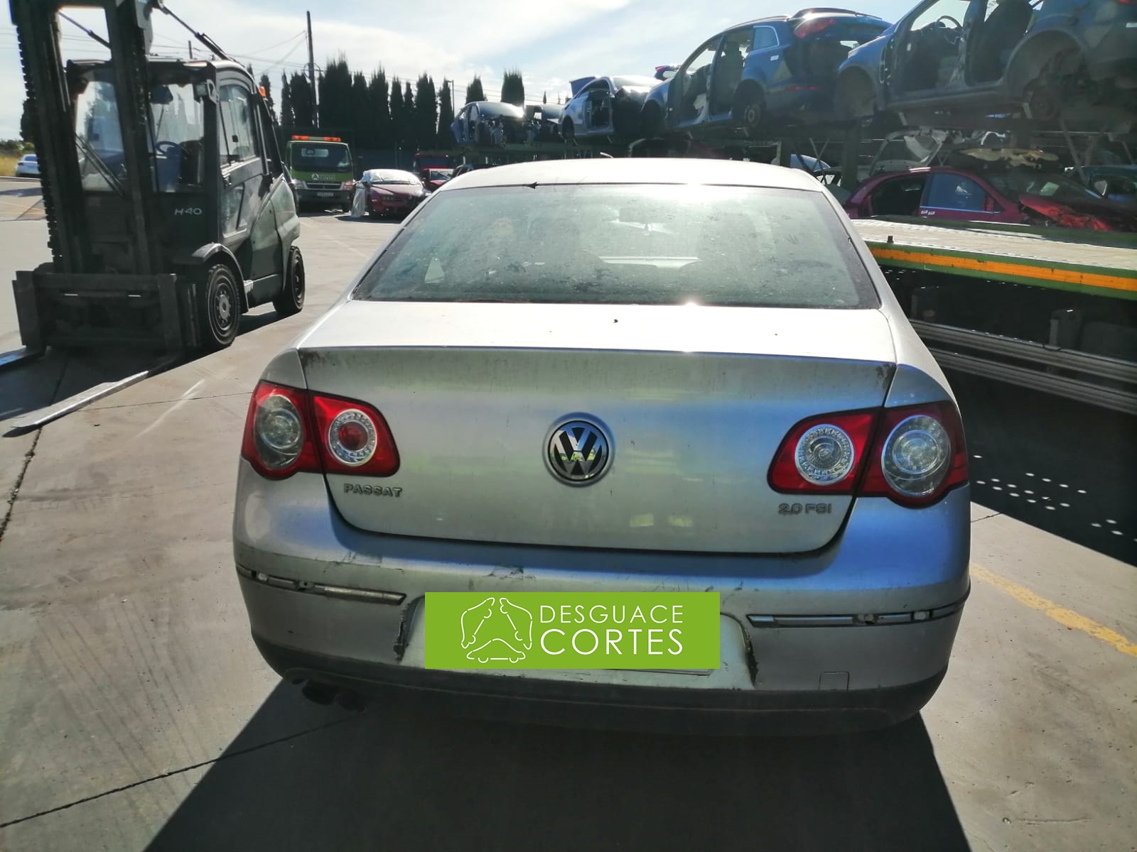 VOLKSWAGEN Passat B6 (2005-2010) Feu arrière droit 3C5945094E 25125562