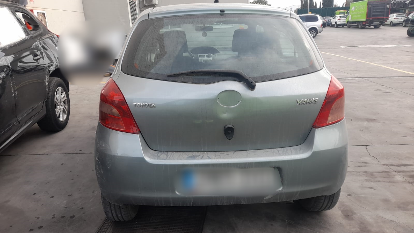 TOYOTA Yaris 2 generation (2005-2012) Mecanism ștergător de parbriz față 851500D080 23571532