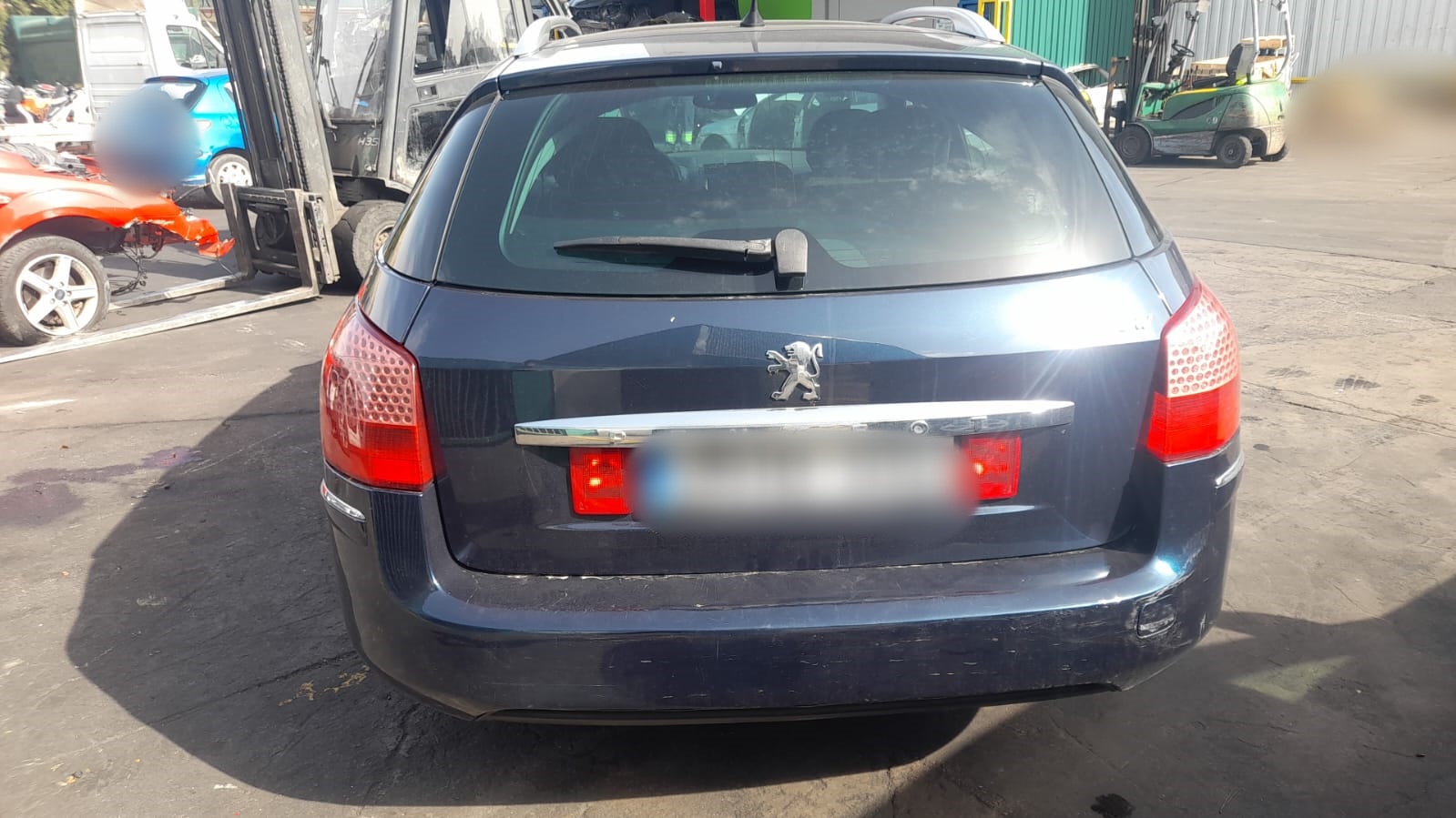 PEUGEOT 407 1 generation (2004-2010) Aizmugurējo kreiso durvju logu pacēlājs 922385 23864277