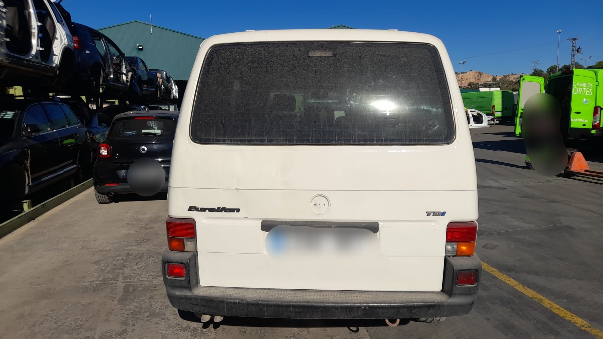 VOLKSWAGEN Transporter T4 (1990-2003) Aizmugurējais buferis 701807417 24015775