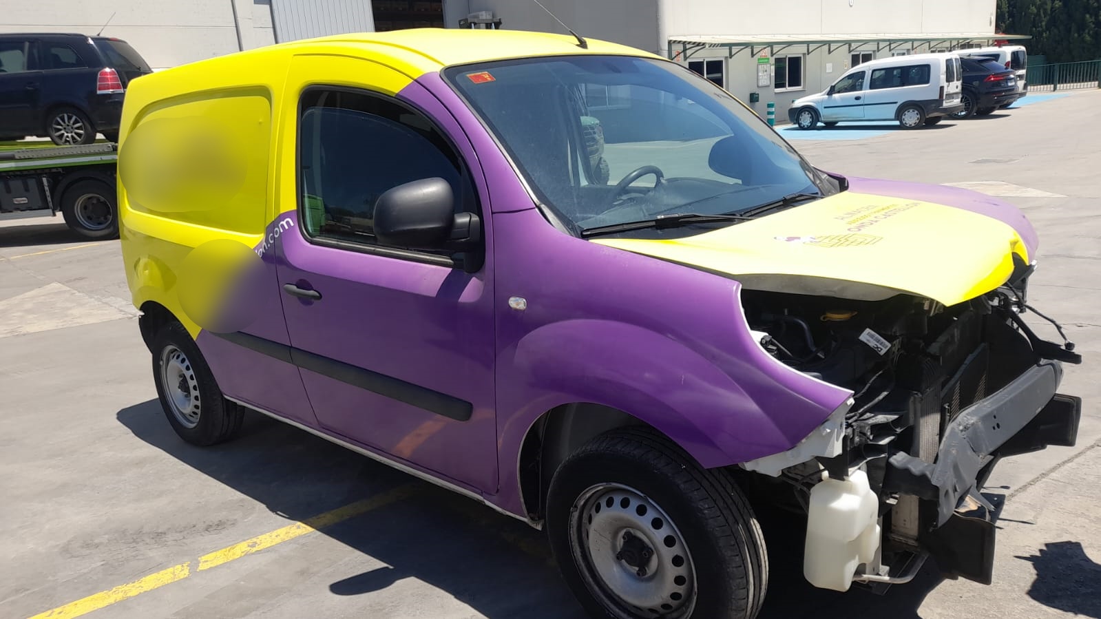 RENAULT Kangoo 2 generation (2007-2021) Крыло переднее правое 631002210R 25580839