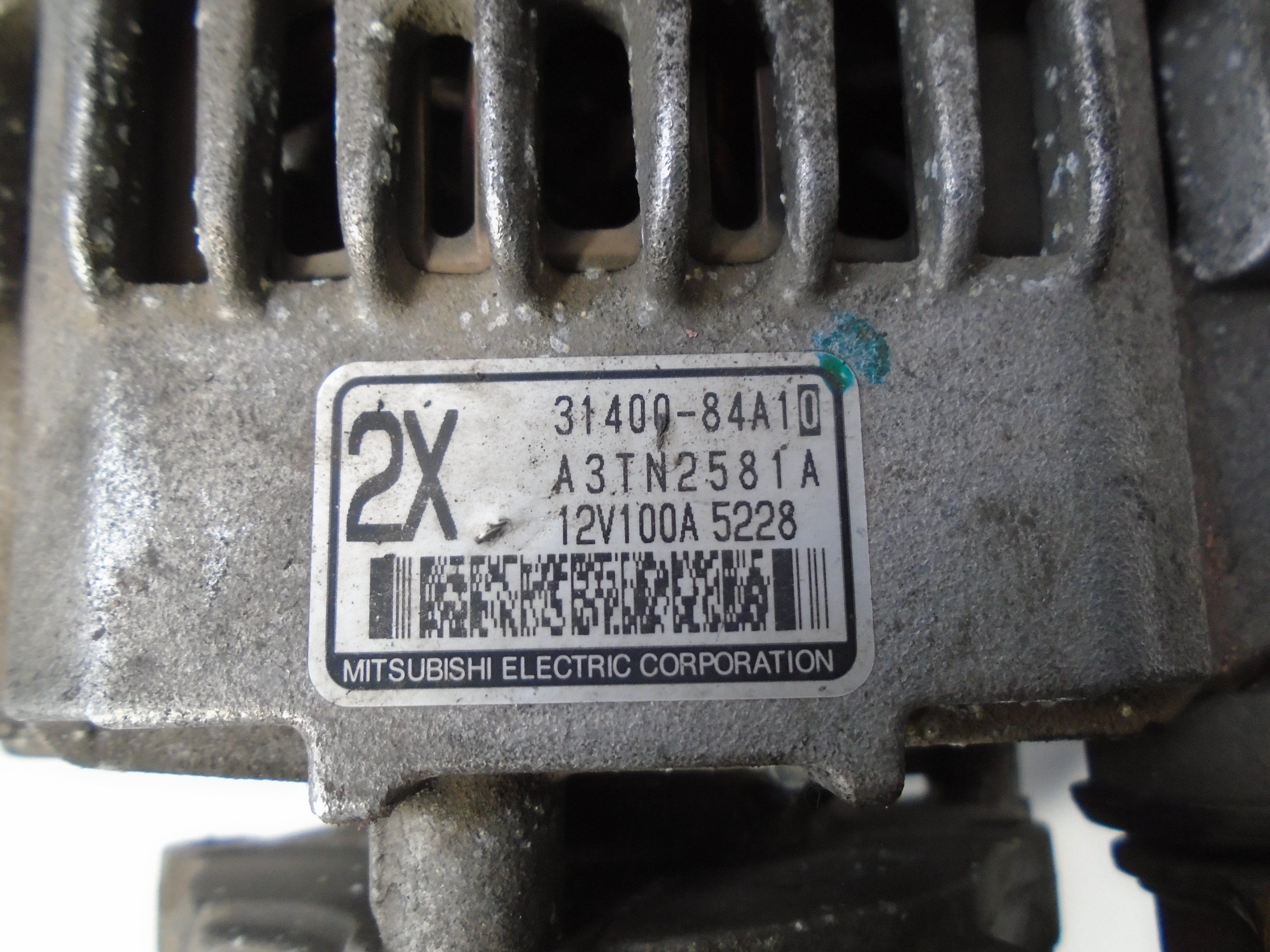 SUZUKI Jimny 3 generation (1998-2018) Alternator 3140084A10 18550746