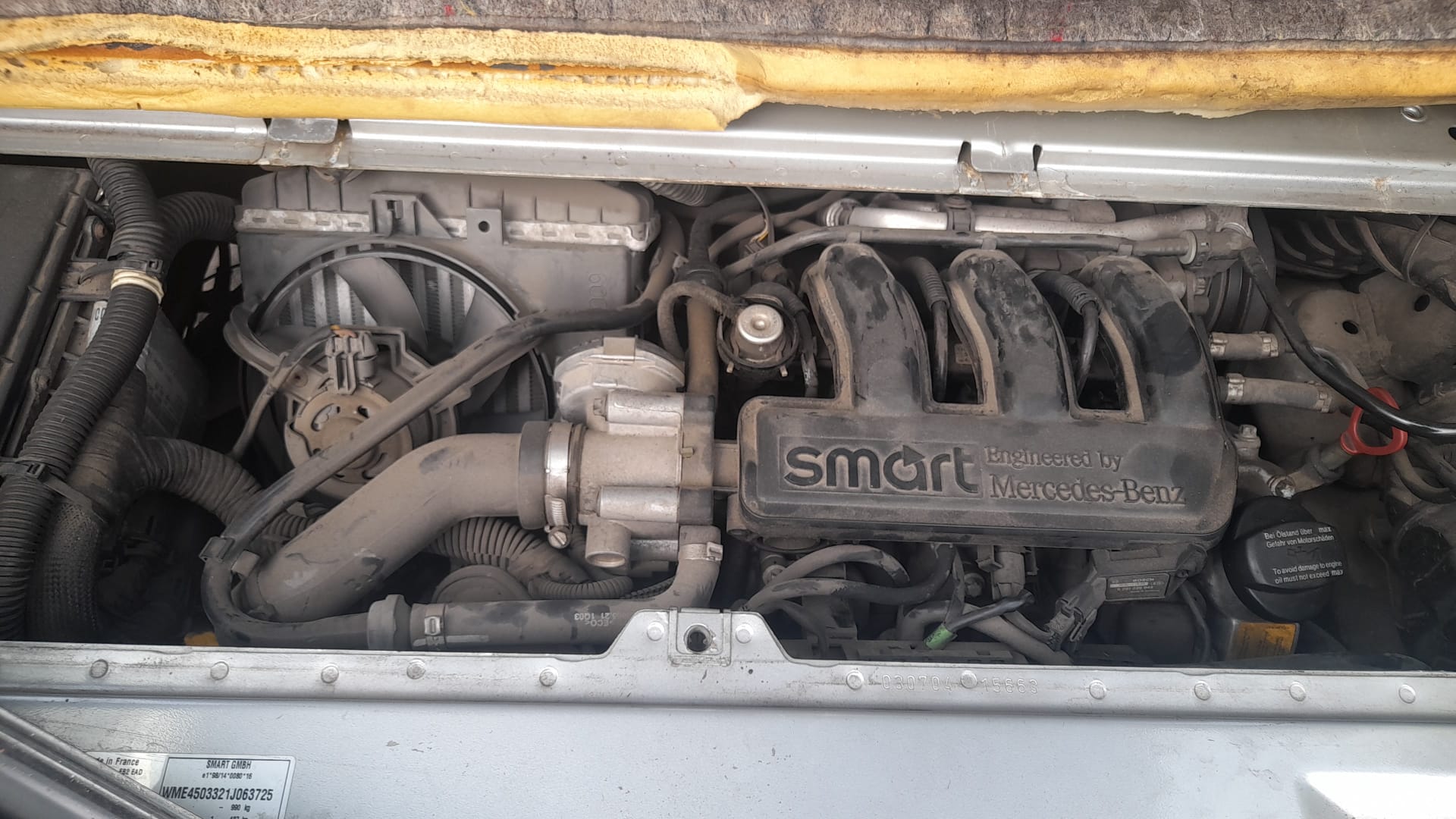 SMART Fortwo 1 generation (1998-2007) Brake Servo Booster 18576716