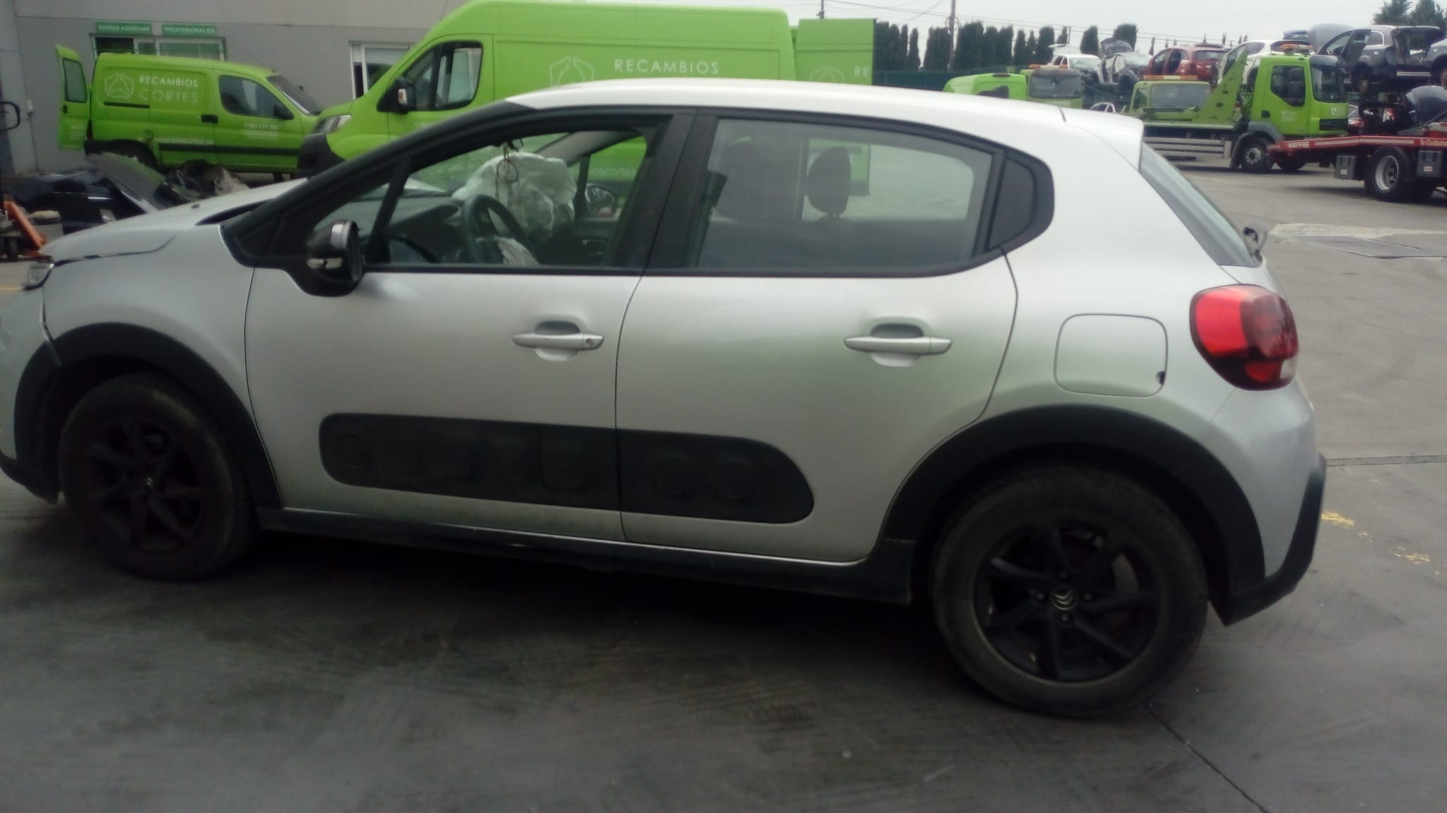 CITROËN C3 1 generation (2002-2010) Замок передней левой двери 9812398180 25112780