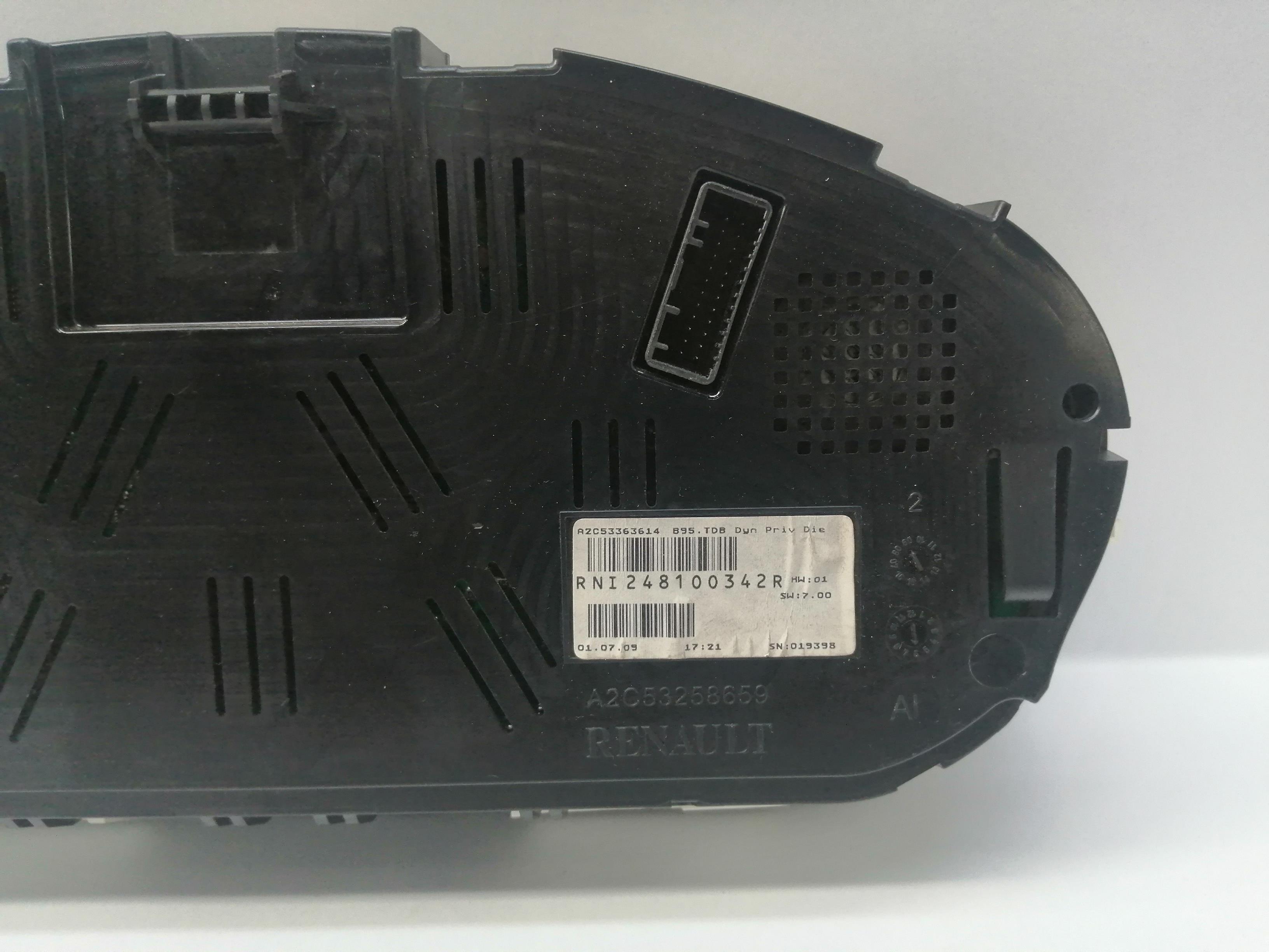 BMW Megane 3 generation (2008-2020) Speedometer 248100342R 24025680