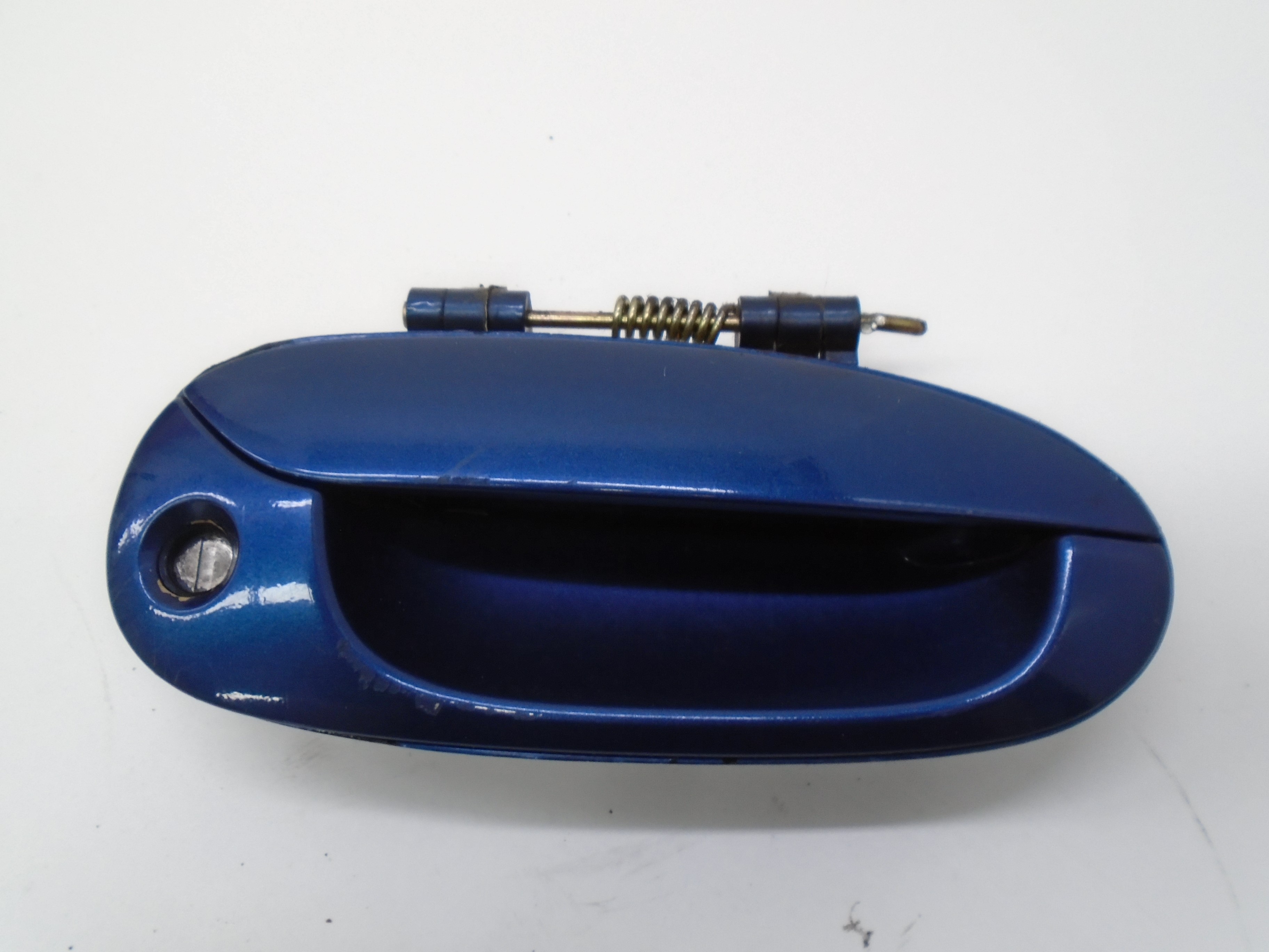 KIA Carens 2 generation (2002-2006) Front Right Door Exterior Handle AZUL 18508508