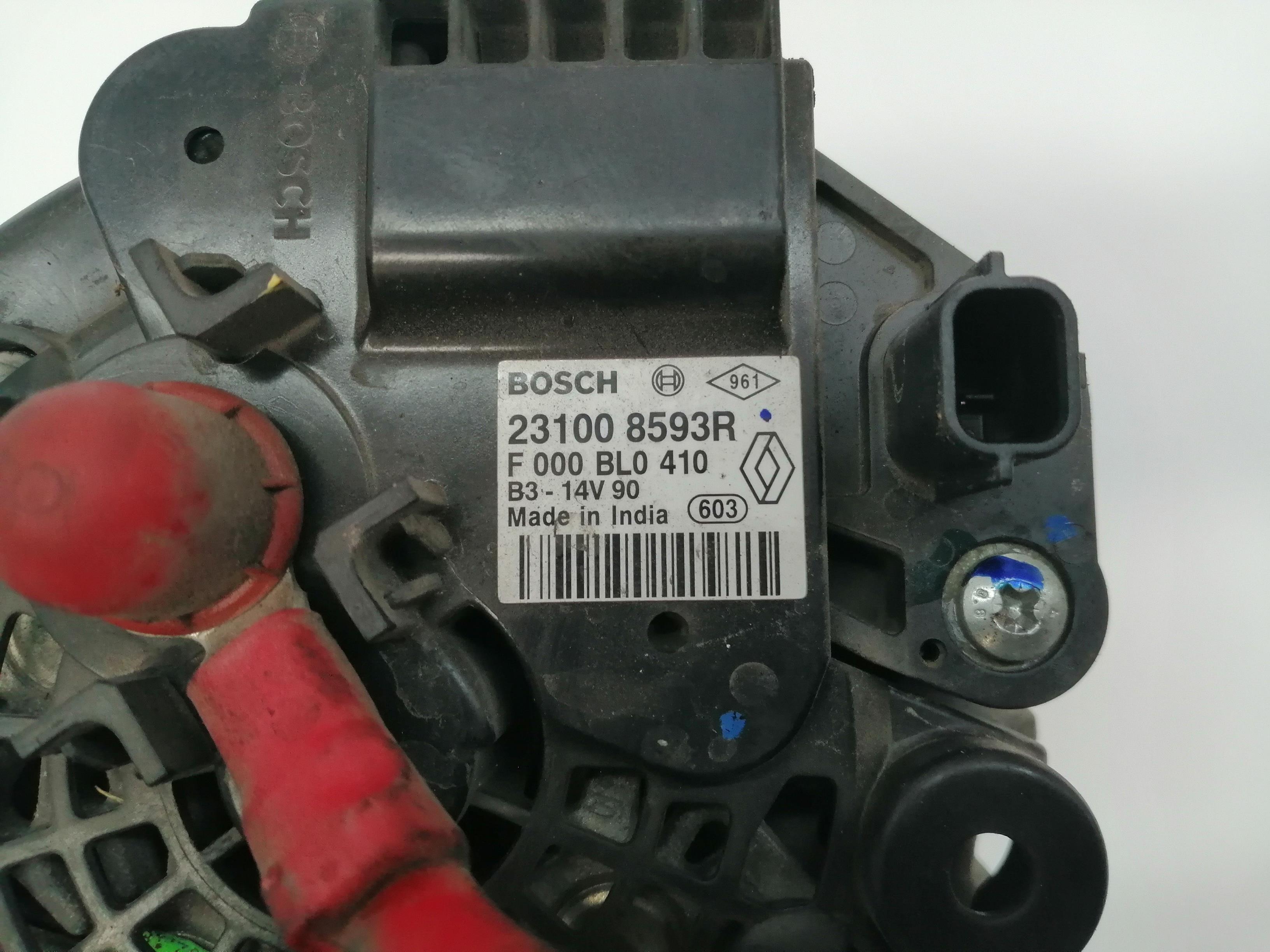 DACIA Sandero 2 generation (2013-2020) Alternator 231008593R, 231008593R 24028753