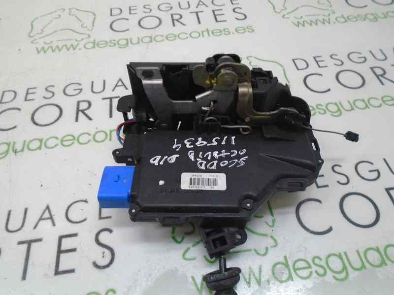 SKODA Octavia 2 generation (2004-2013) Front Right Door Lock 3D1837016AC 18407557