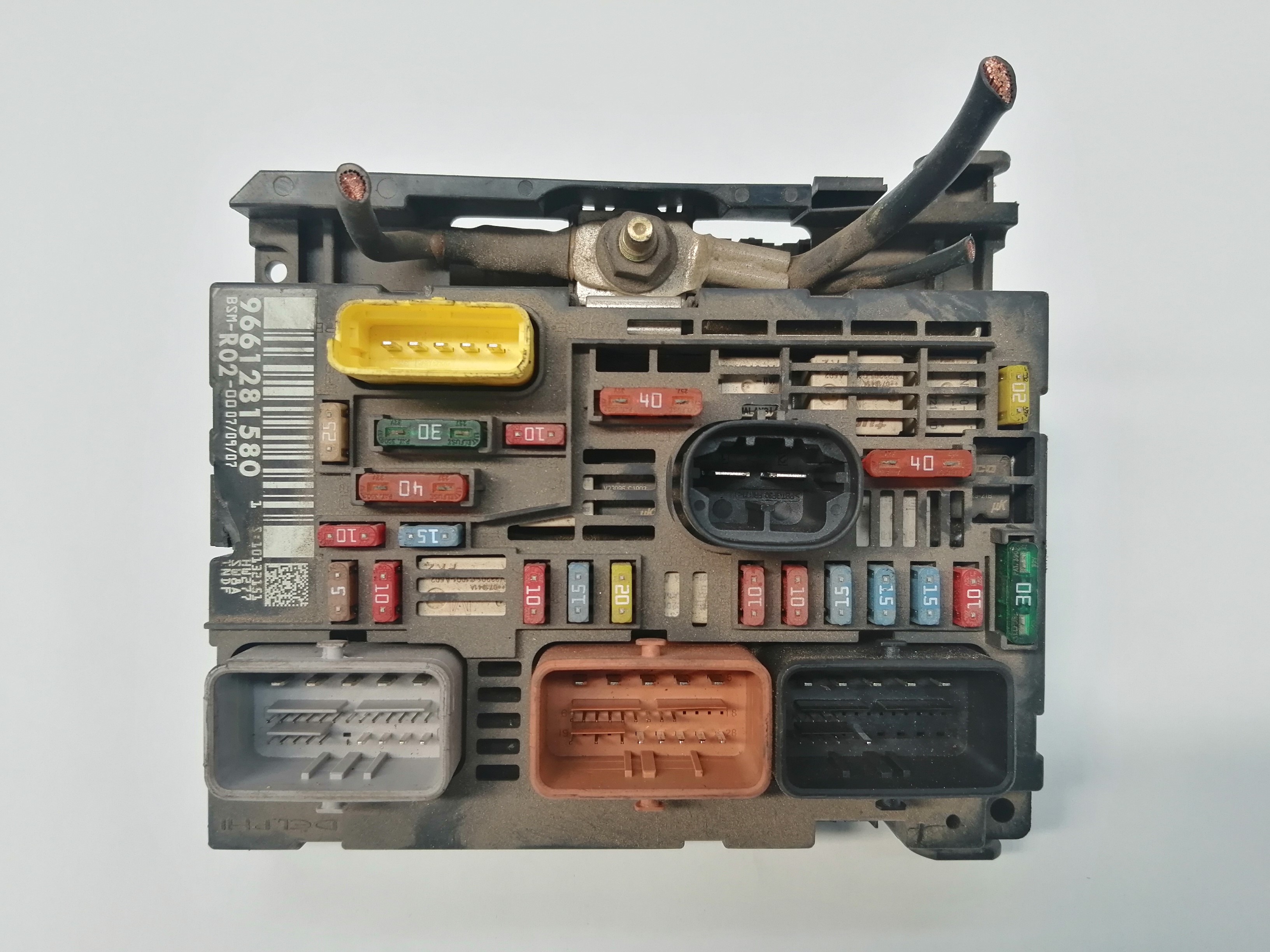 CHEVROLET 407 1 generation (2004-2010) Fuse Box 9661281580, BSMR0200 21647164