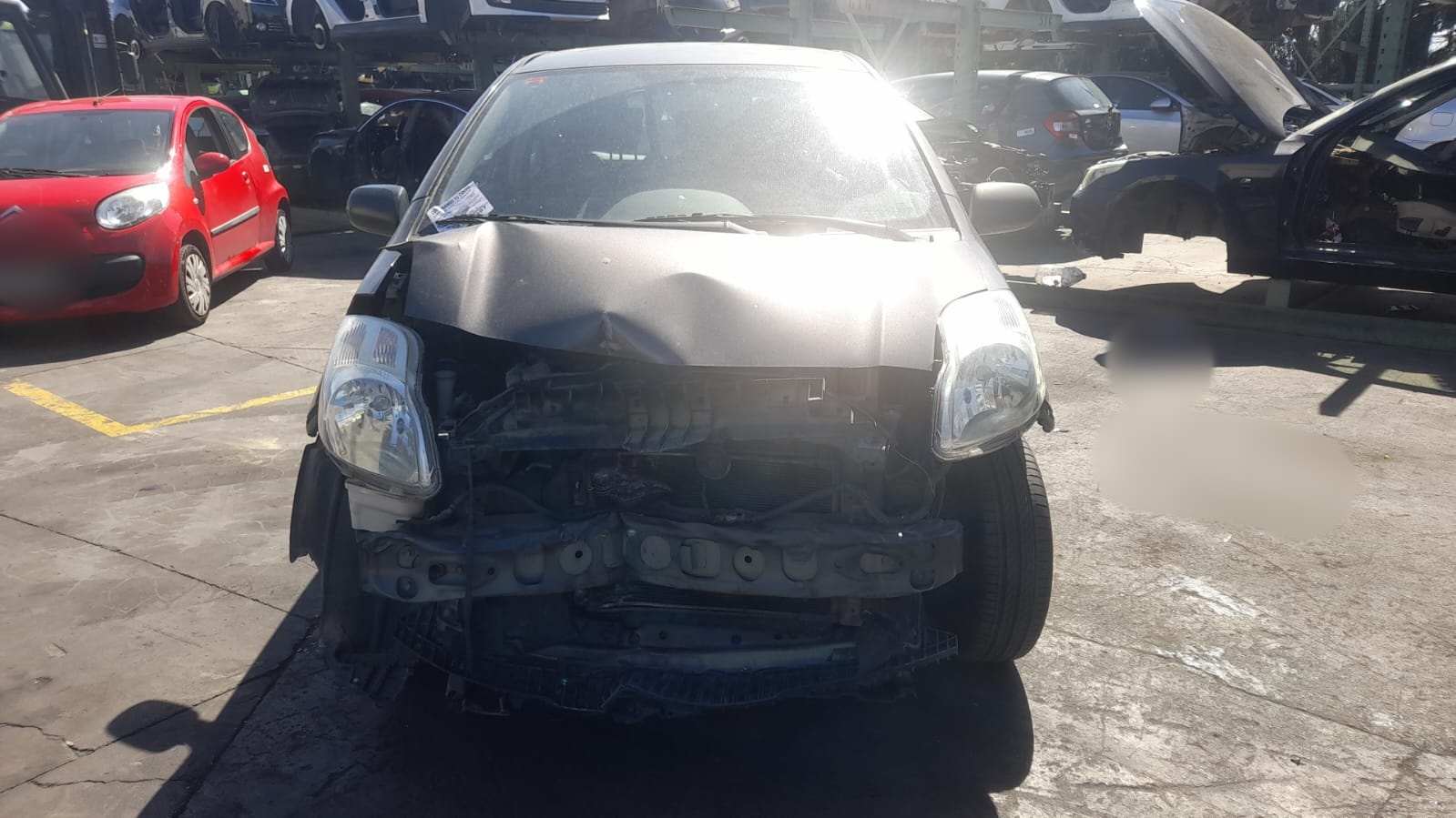 TOYOTA Yaris 2 generation (2005-2012) Двигатель 1KR 25188919