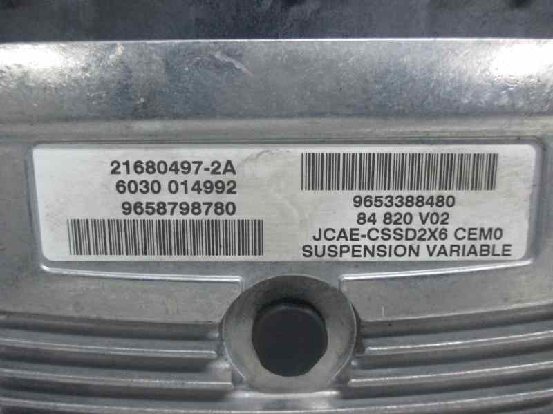 PEUGEOT 407 1 generation (2004-2010) Suspension control unit 21680497-2A 18369389