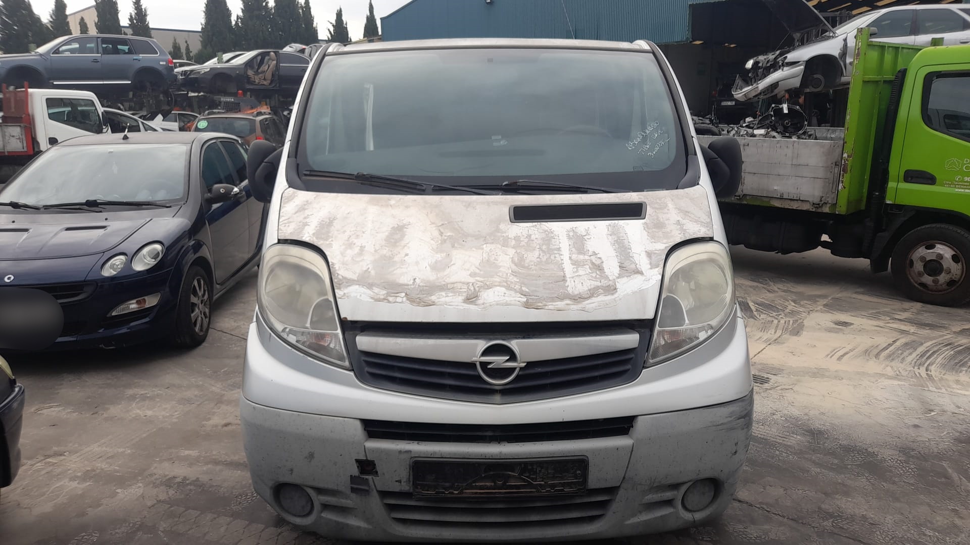 OPEL Vivaro A (2002-2006) Priekinių kairių durų veidrodis 4408529 21940417