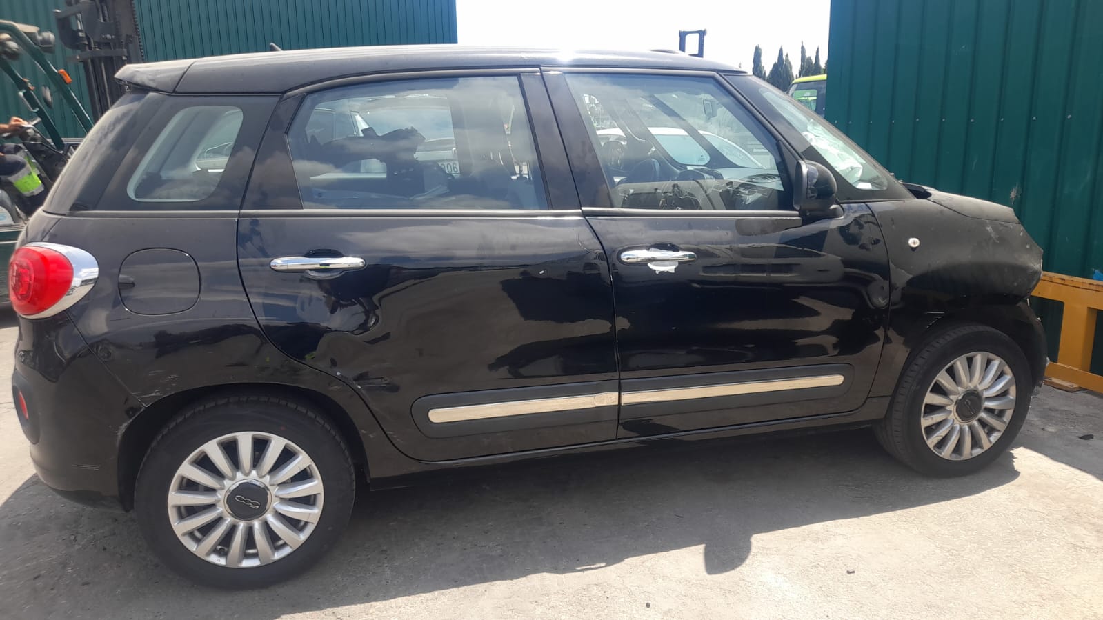 FIAT 500L 1 generation (2012-2024) Bal első ködlámpa 51858824 25772648