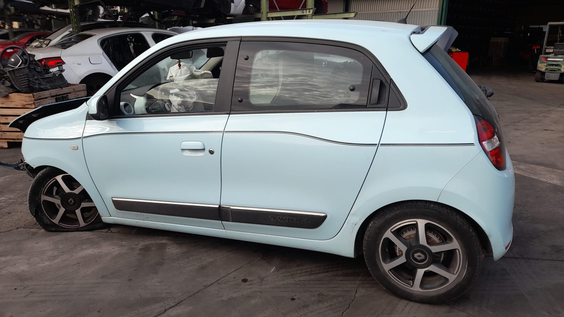 RENAULT Twingo 3 generation (2014-2023) Кнопка стеклоподъемника передней левой двери 809612578R, 809612578R 21940401