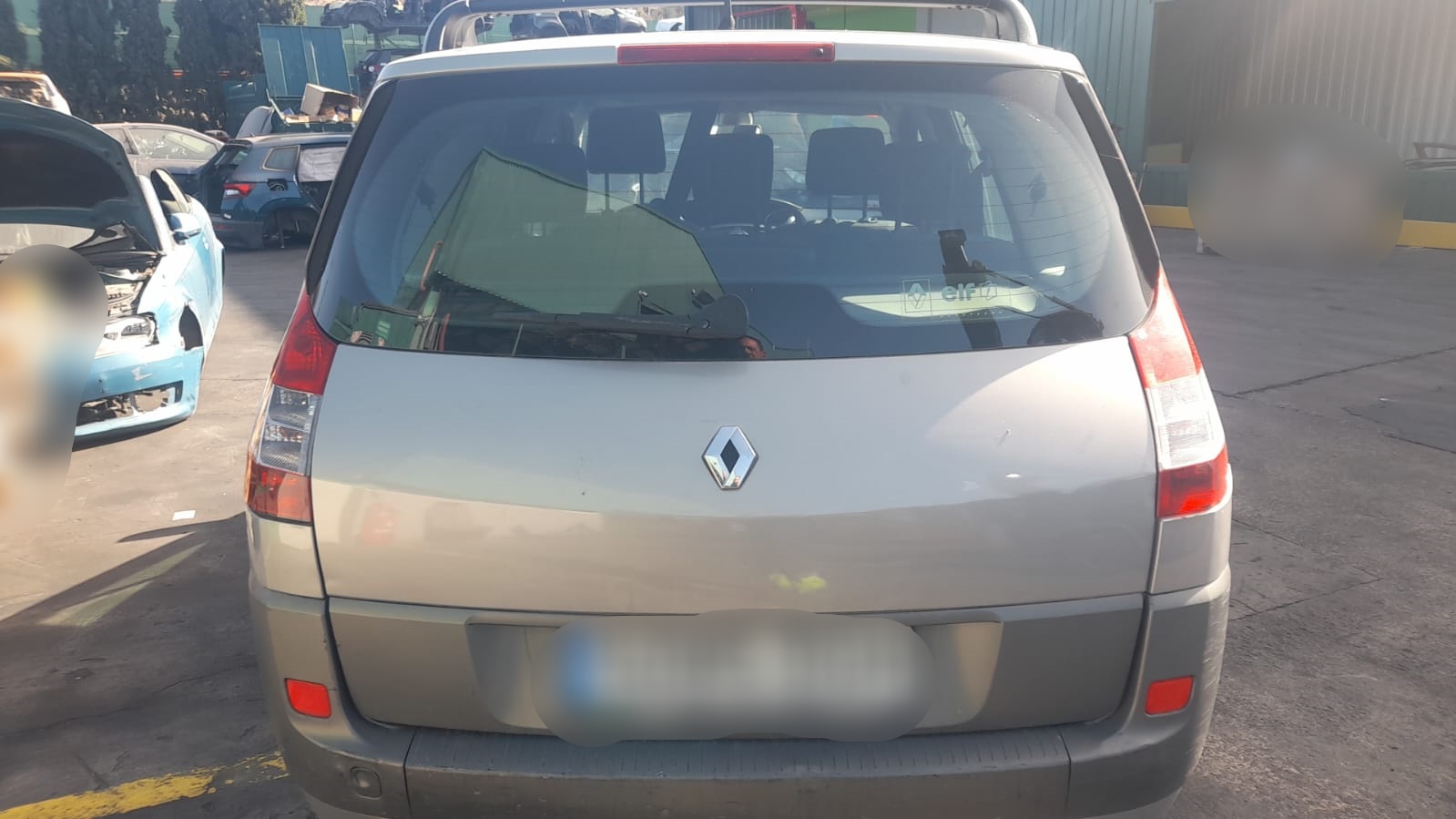 RENAULT Scenic 2 generation (2003-2010) Käsijarru moottori 360101216R 25267601