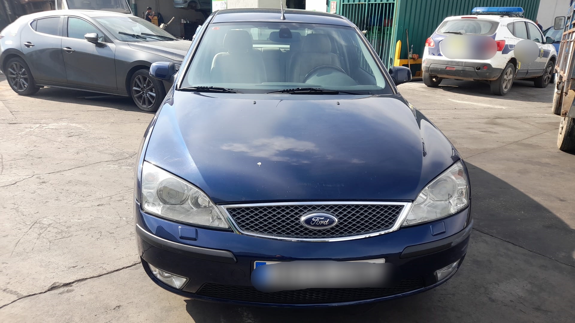 FORD Mondeo 3 generation (2000-2007) Наружная ручка передней левой двери 1448122 22301177