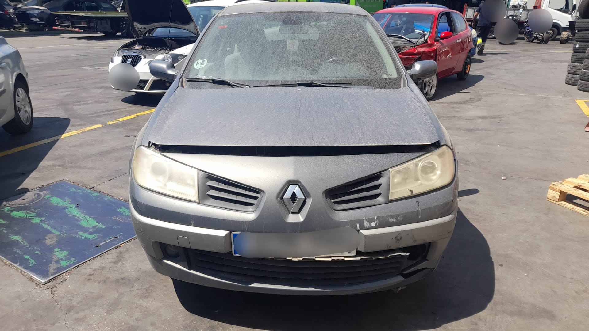 RENAULT Megane 2 generation (2002-2012) Πίσω ράφι δεμάτων 8200034999 18659464