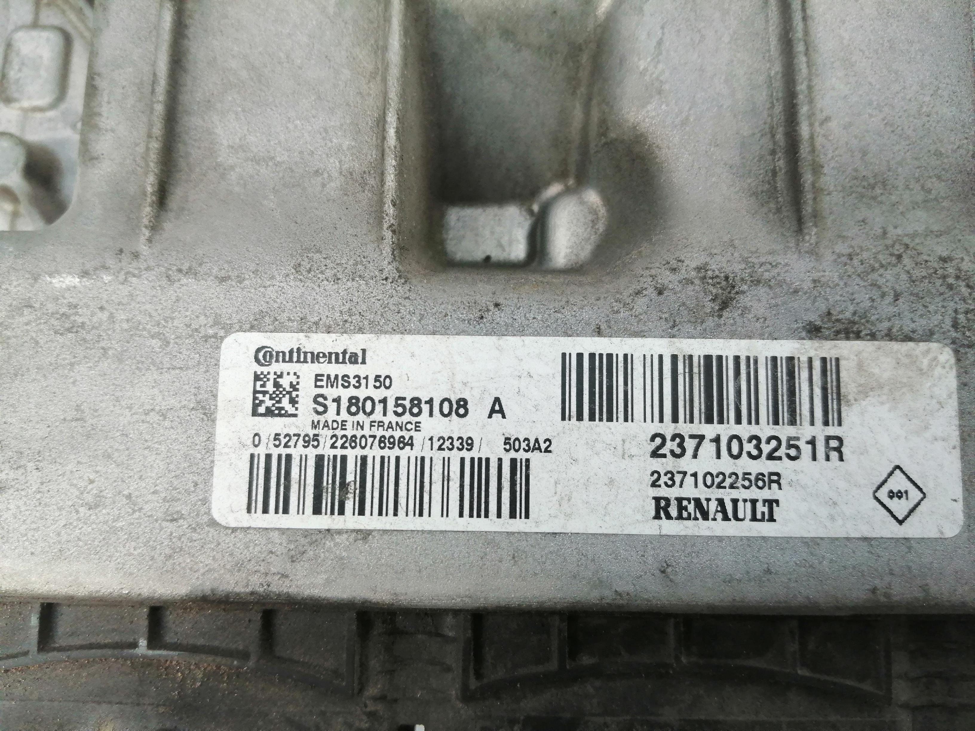 RENAULT Megane 3 generation (2008-2020) Engine Control Unit ECU 237103251R, S180158108A 23185752