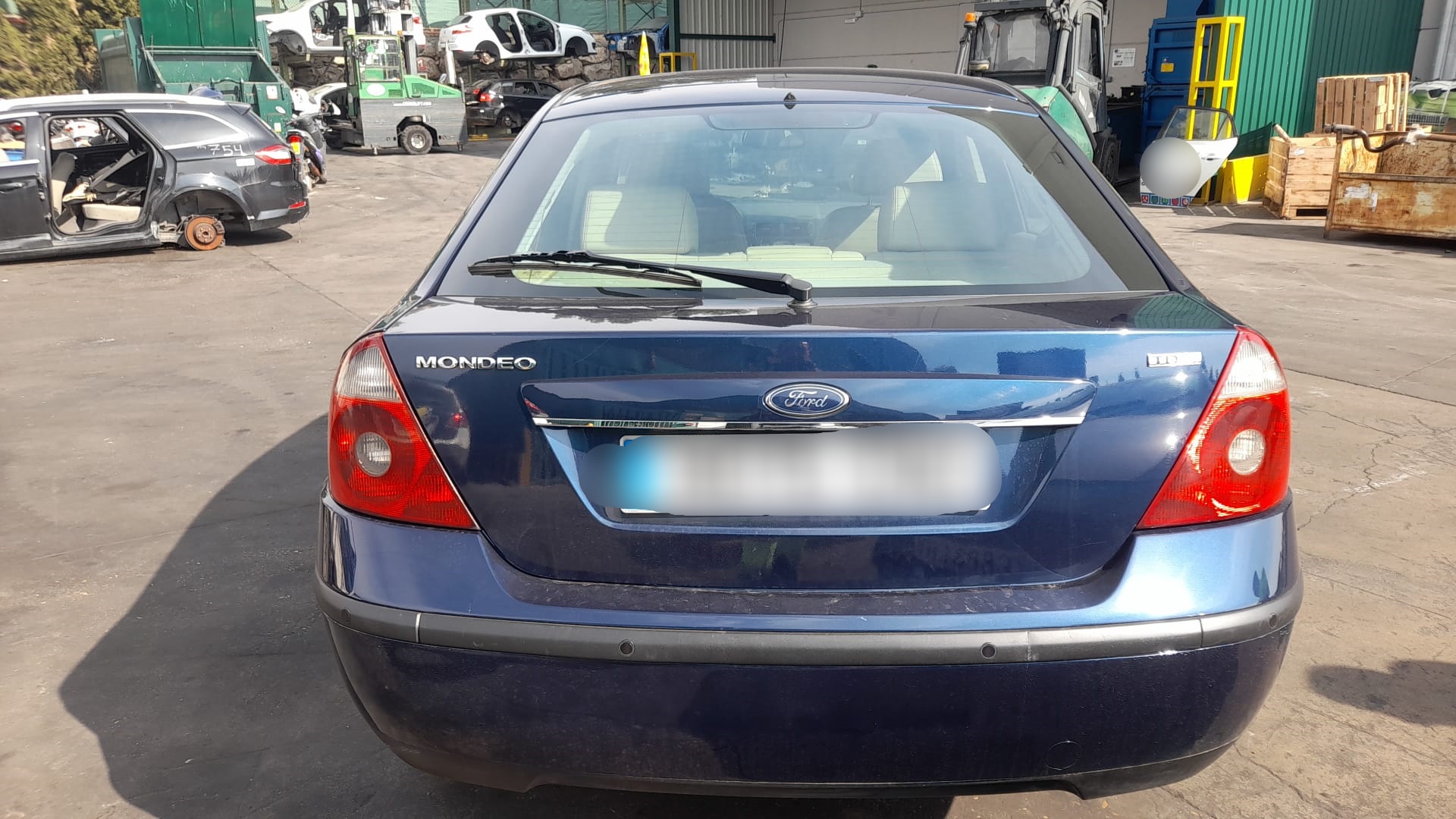 FORD Mondeo 3 generation (2000-2007) Наружная ручка передней левой двери 1448122 22301177