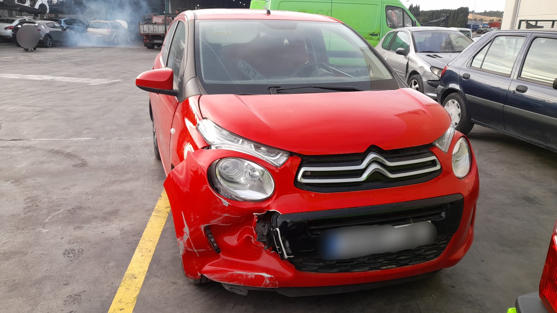 CITROËN C1 1 generation (2005-2016) Рулевой механизм 1614204880 25163243