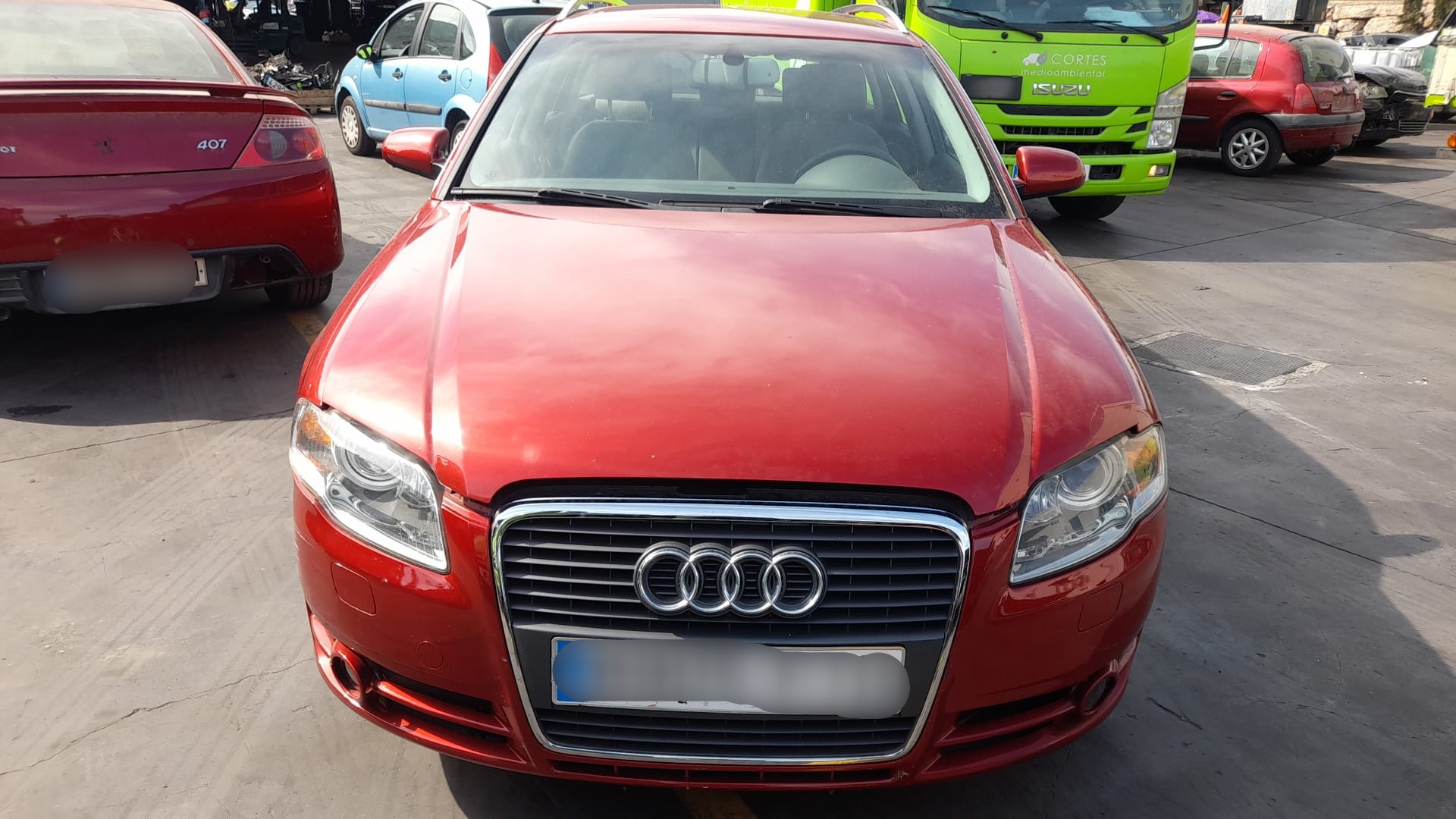 AUDI A4 B7/8E (2004-2008) Замок крышки багажника 8P4827505C 24030691