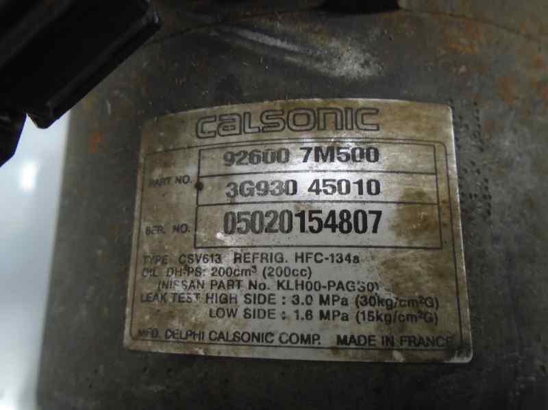 NISSAN Almera N16 (2000-2006) Luftkondisjoneringspumpe 926007M500 25104305