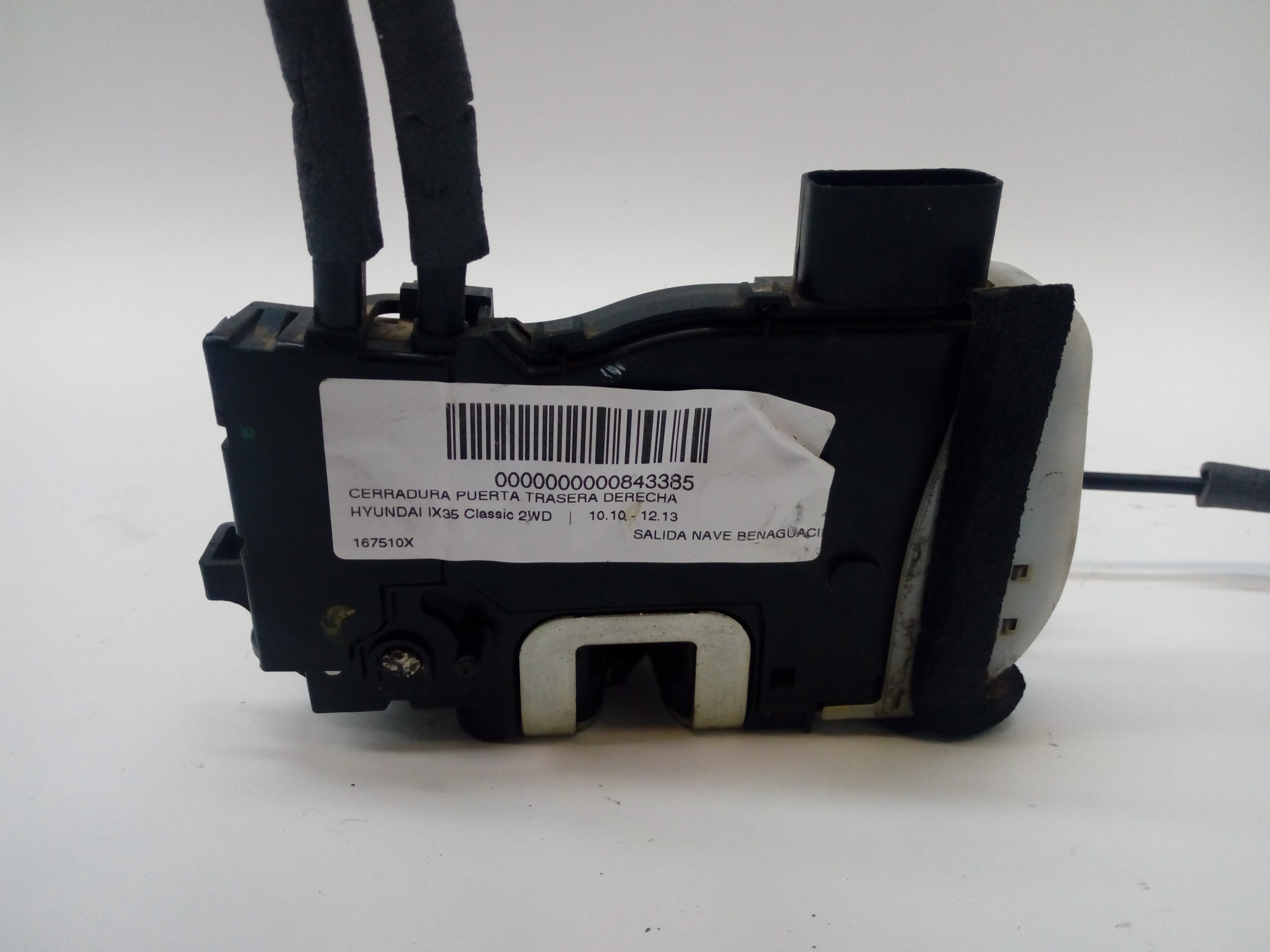 HYUNDAI Tucson 3 generation (2015-2021) Rear Right Door Lock 814202Y010 18637705