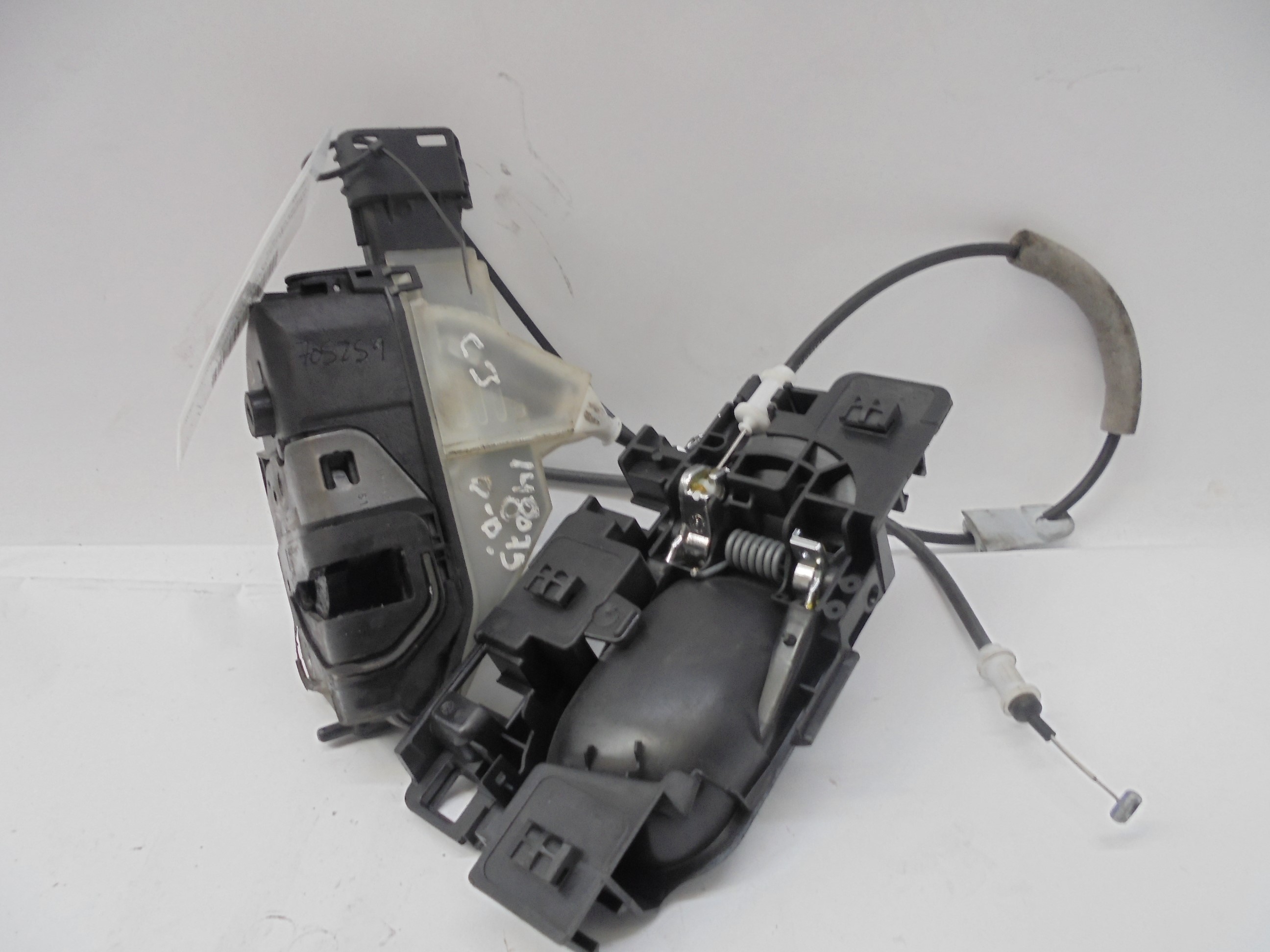 CITROËN C3 2 generation (2009-2016) Front Right Door Lock 9812398080 18535422