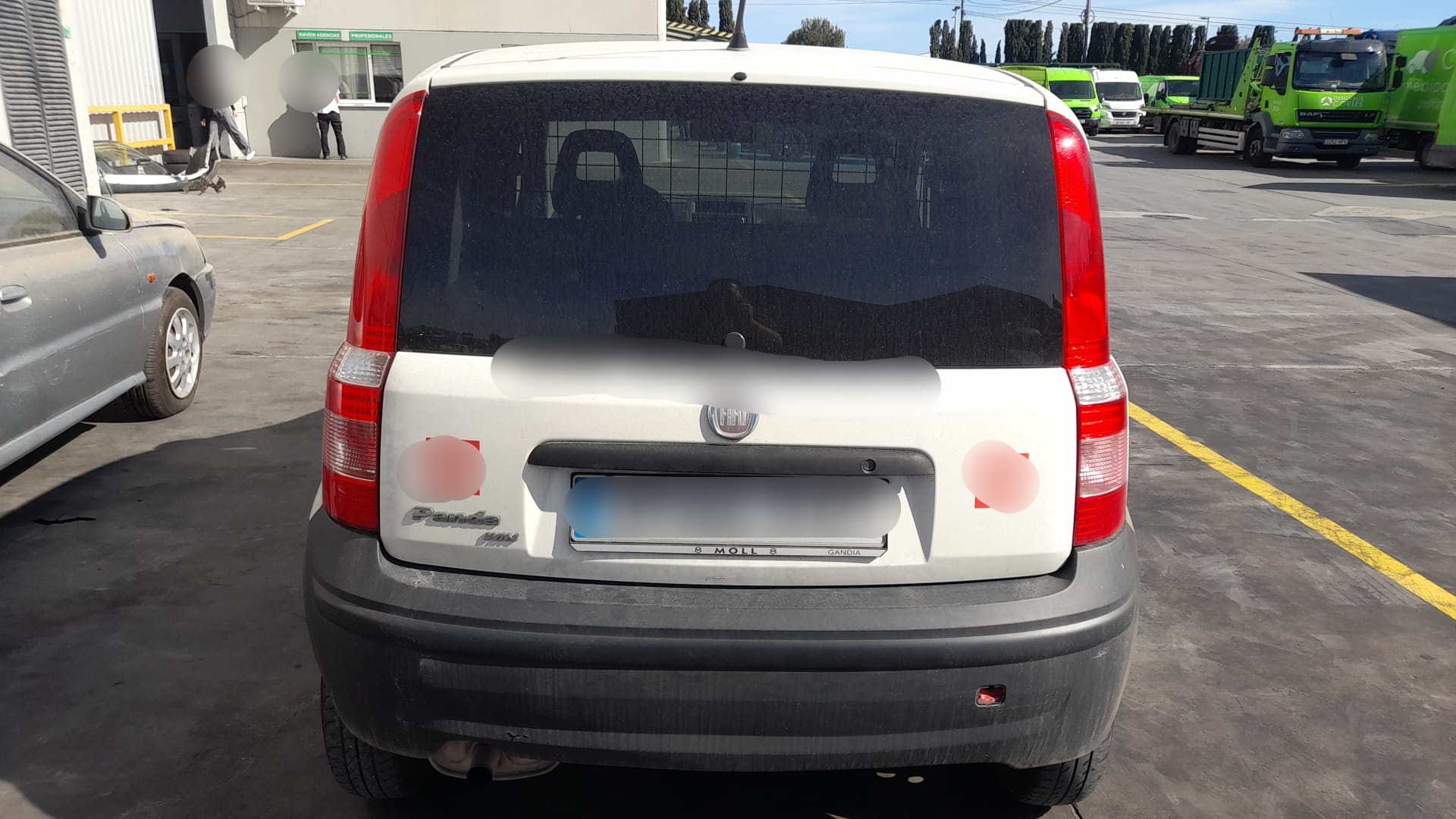 FIAT Panda 2 generation (2003-2011) Front Left Door 51767631 18615695