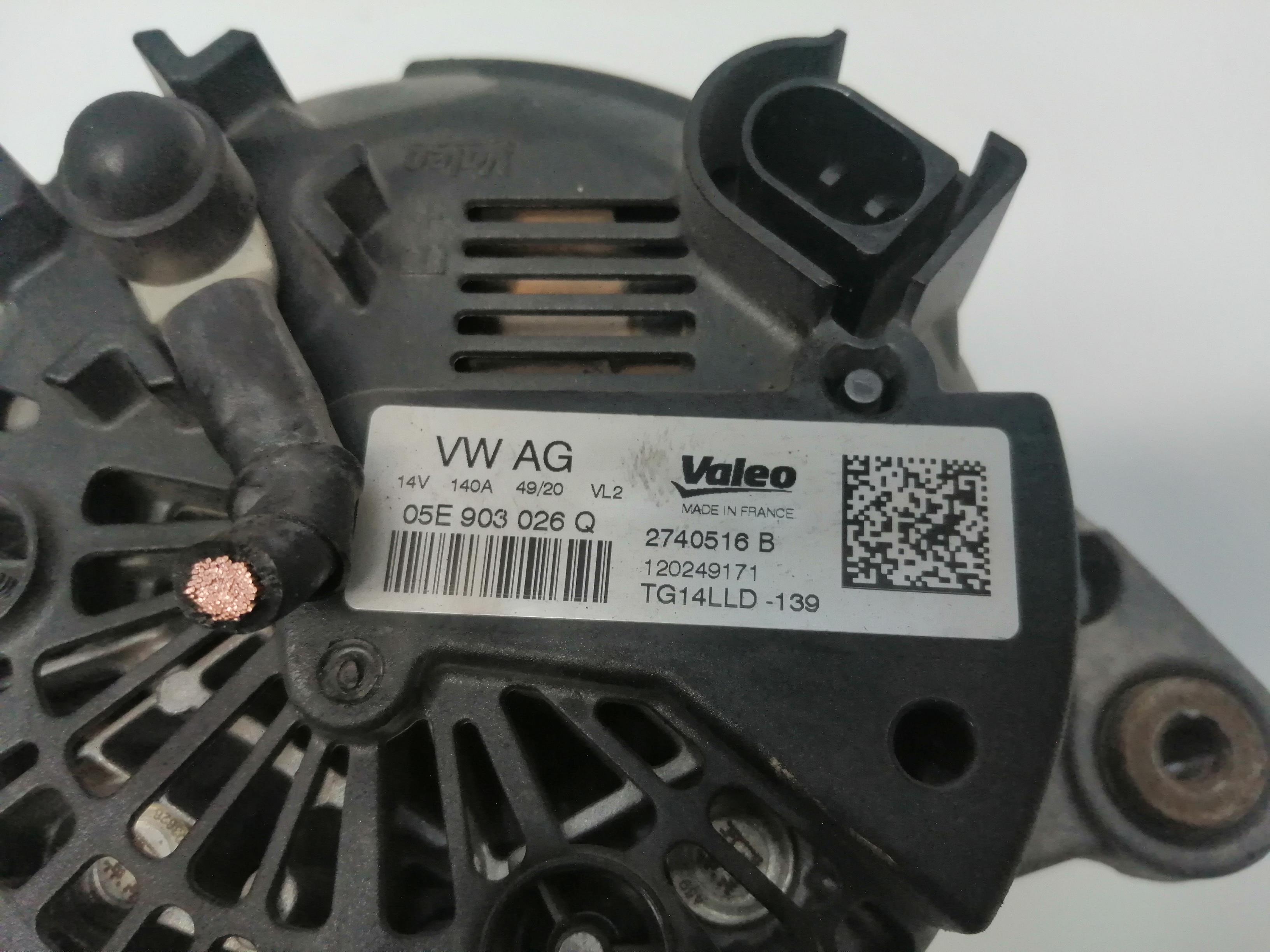 SEAT Ibiza 5 generation (2017-2023) Alternator 05E903026Q, 05E903026Q 25191463