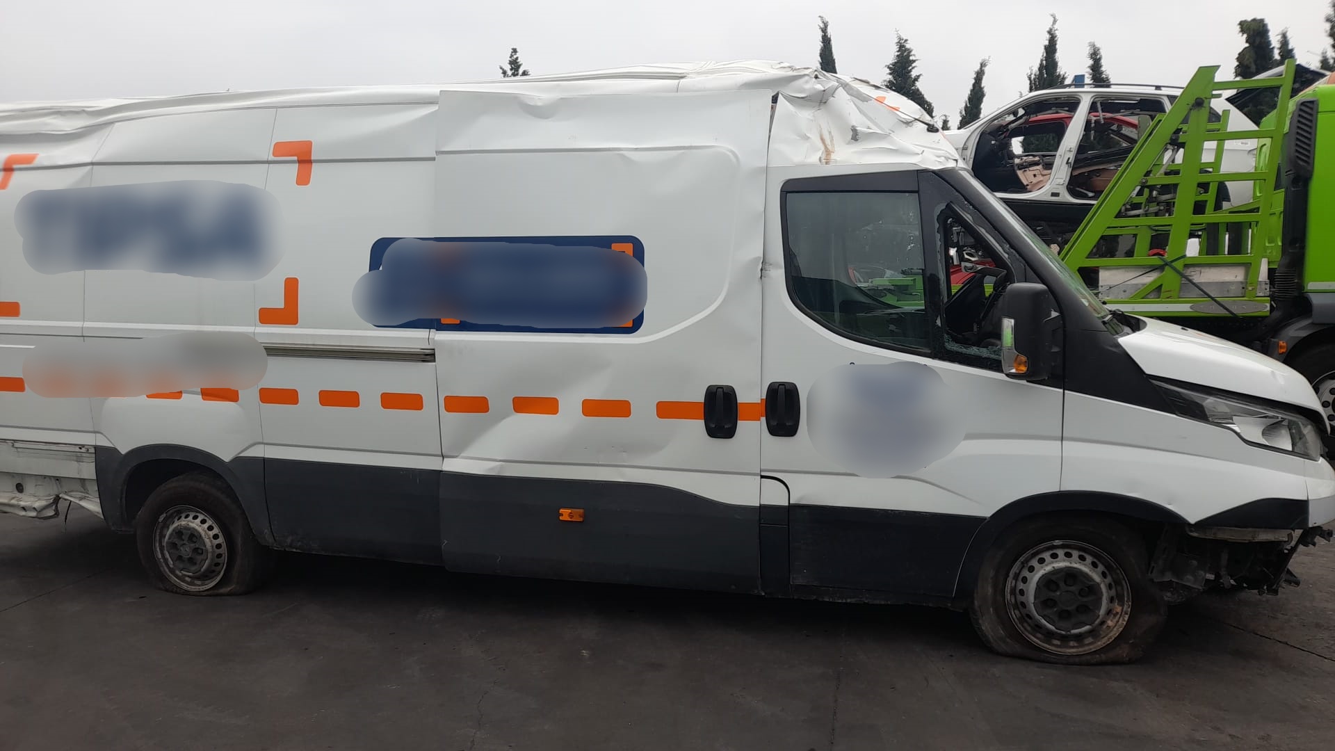 IVECO Daily 6 generation (2014-2019) Front høyre dør utvendig håndtak 5801595612 25161167