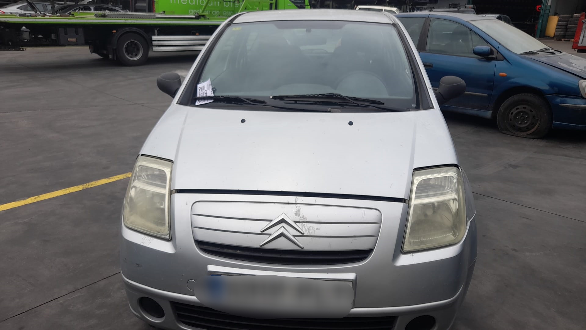 CITROËN C2 1 generation (2003-2009) Крышка багажника 8701S2 18641999