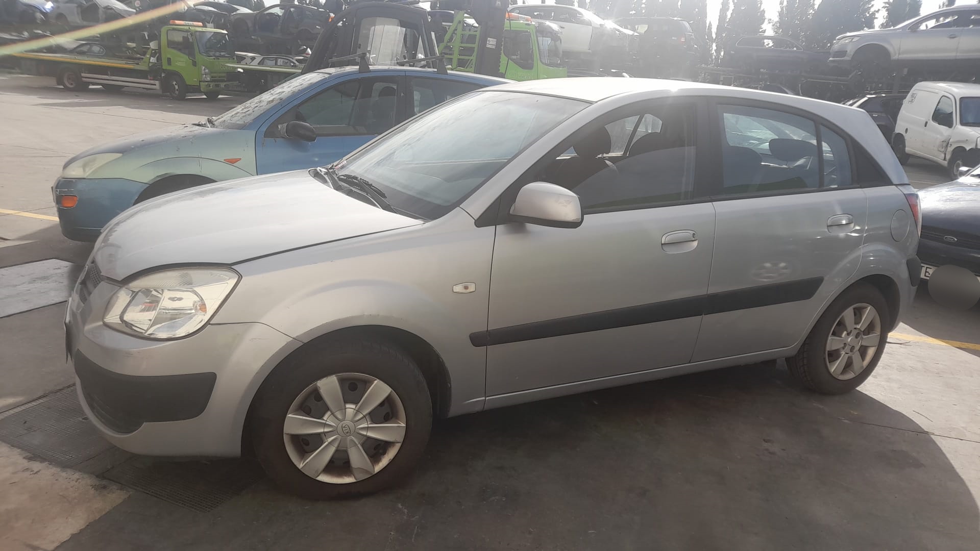 KIA Rio 2 generation (2005-2011) Бампер задний 866111G220 18587902