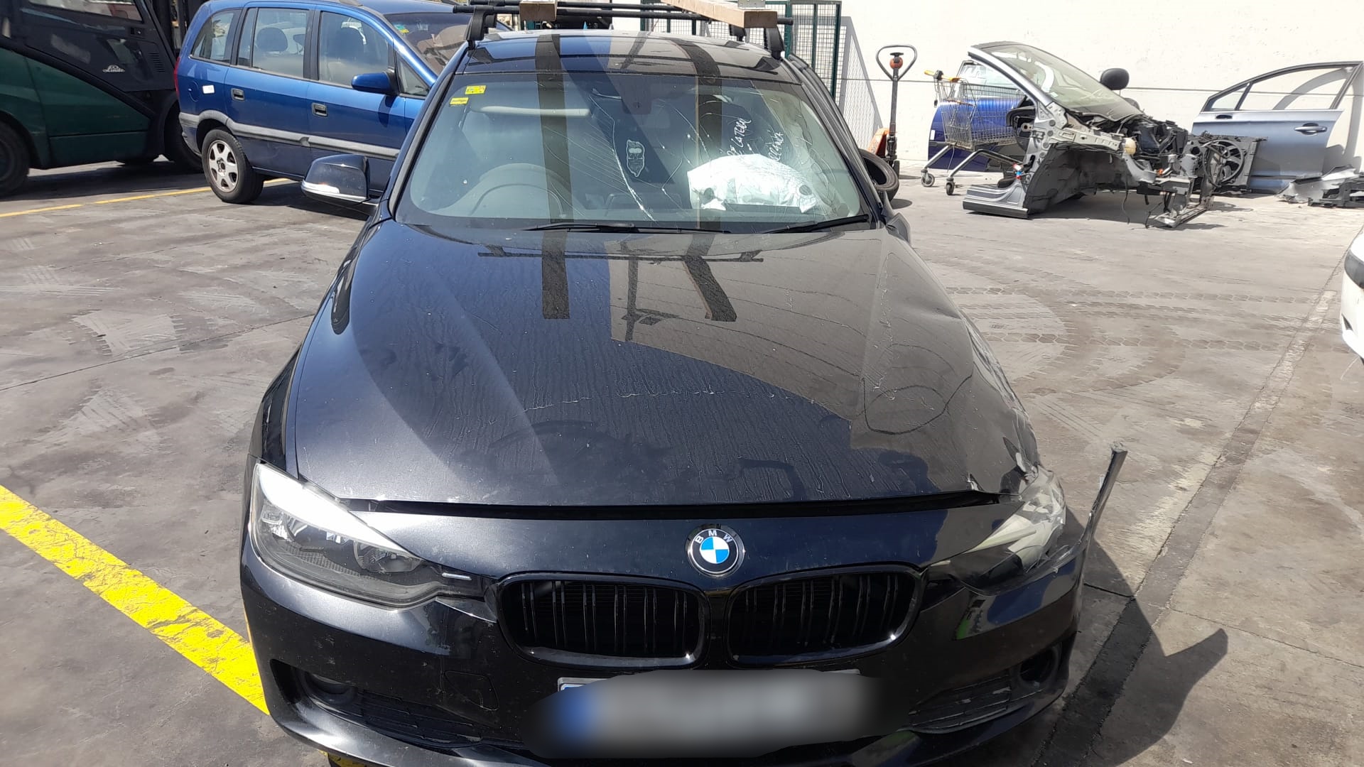 BMW 3 Series F30/F31 (2011-2020) Galinių dešinių durų spyna 51227202148, A053702, 7202148 25170280
