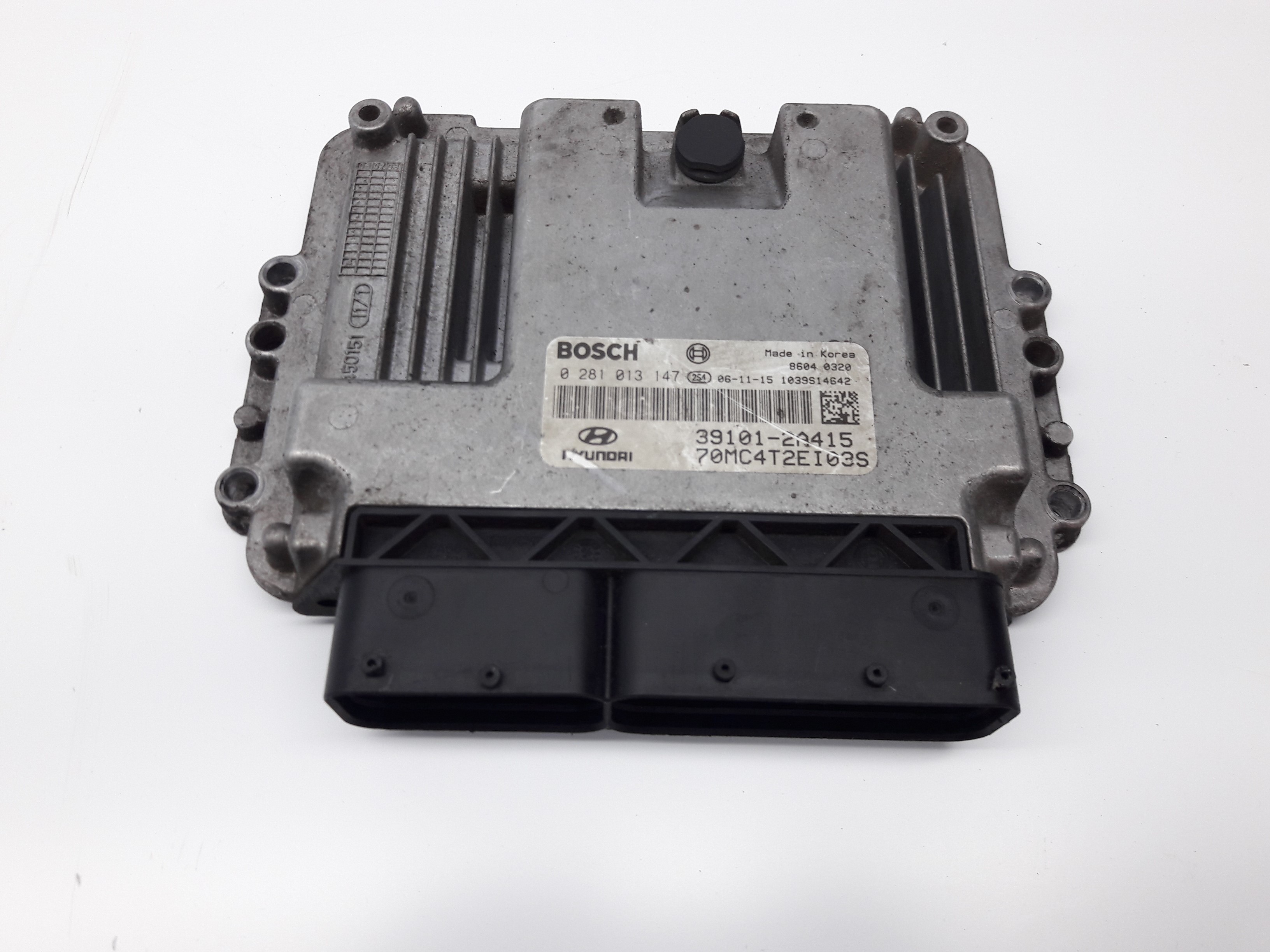 HYUNDAI Accent MC (2006-2011) Engine Control Unit ECU 391012A415 18638289