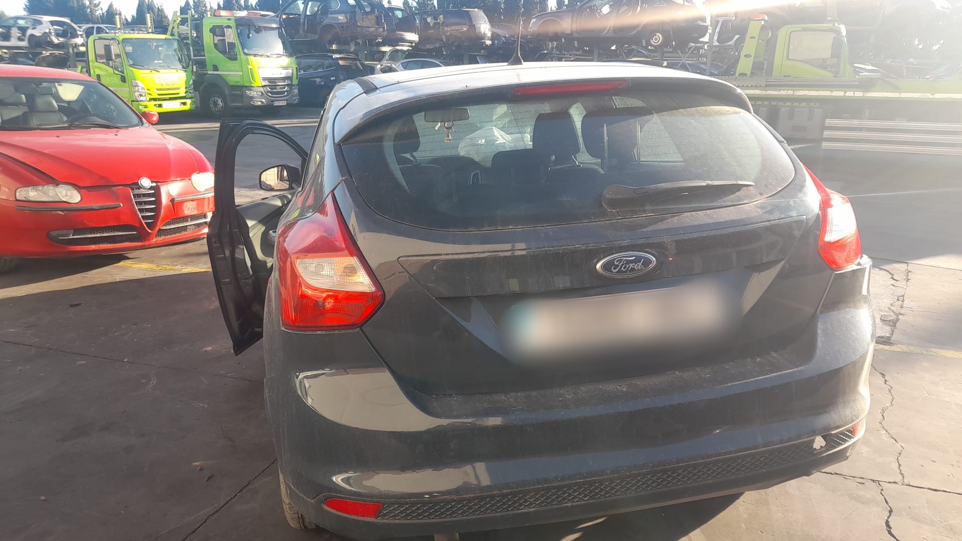 FORD Focus 3 generation (2011-2020) Aizmugurējās kreisās durvis 2172760 24031941