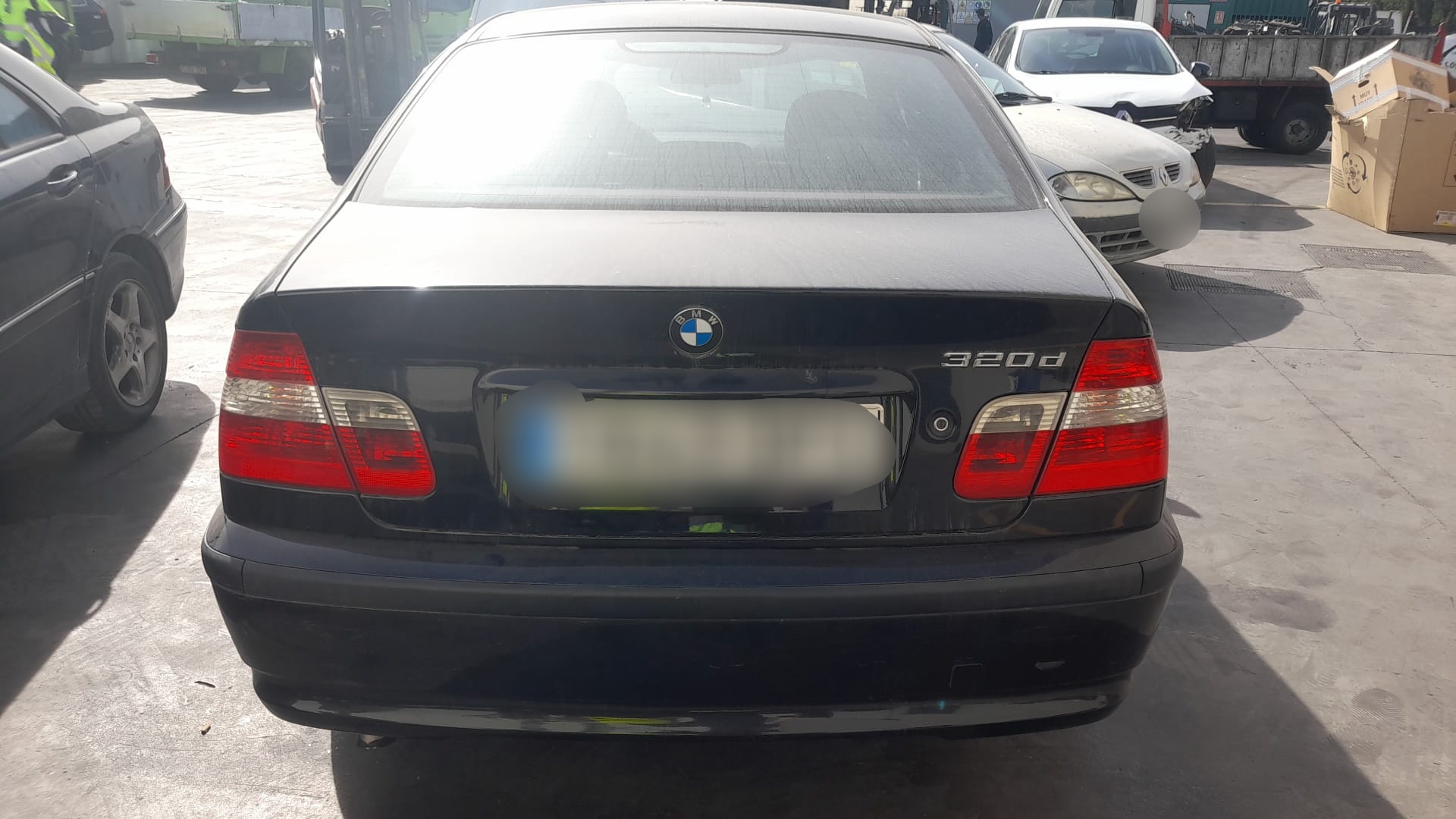 BMW 3 Series E46 (1997-2006) Aizmugurējās kreisās durvis 41527034153 18656469